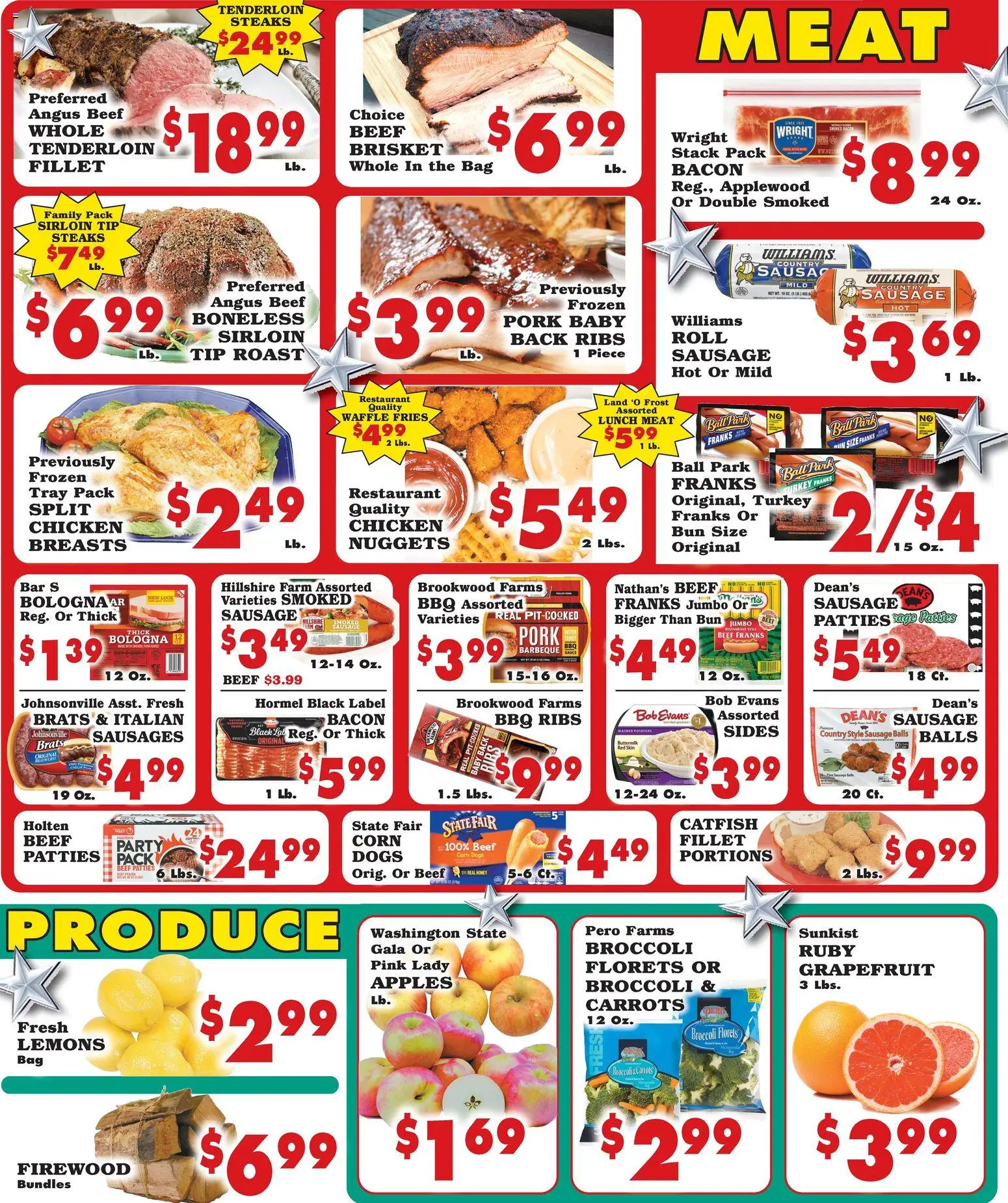 Foodland Weekly Ad - Supermarkets - valid from 20.05.2026 | Page: 2 | Products: Pork, Apples, Beef, Sausage