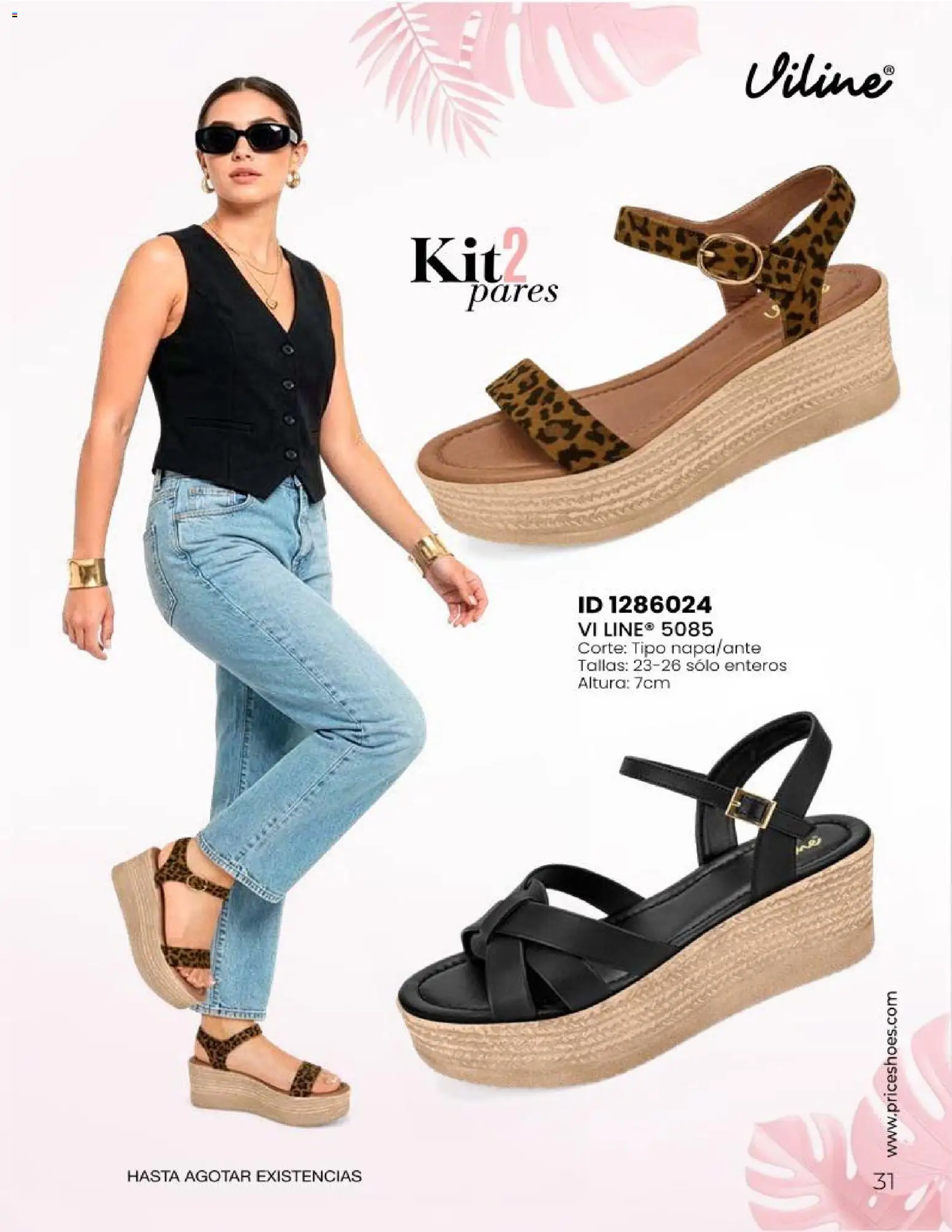 Nuevas ofertas de Price Shoes válidas en toda la República Mexicana desde el 23.04.2026. ¡Encuentra las mejores ofertas en Price Shoes catálogo Sandalias Kits! | Página: 31