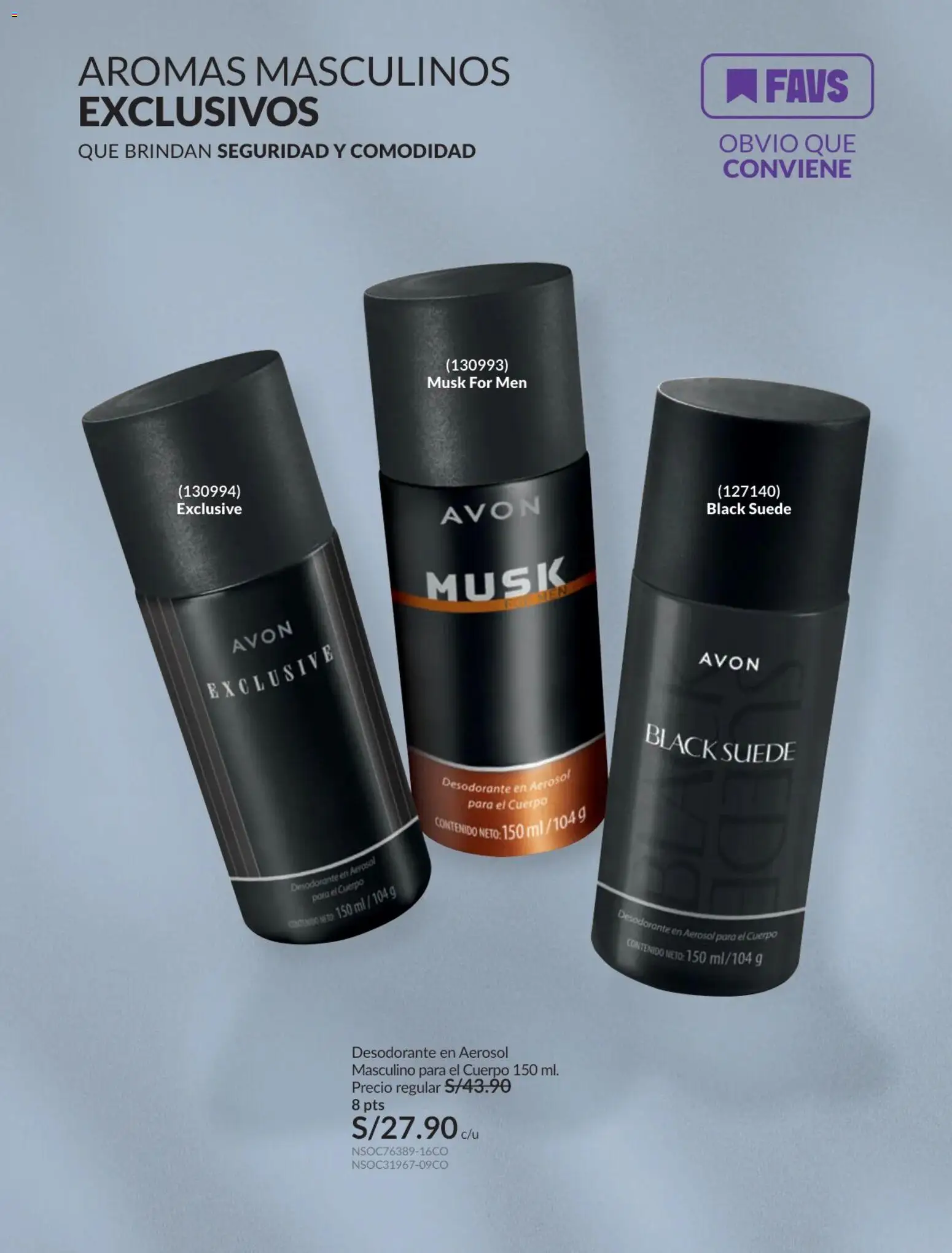 Catálogo Avon válido desde 17.06.2026 | Página: 162 | Productos: Desodorante