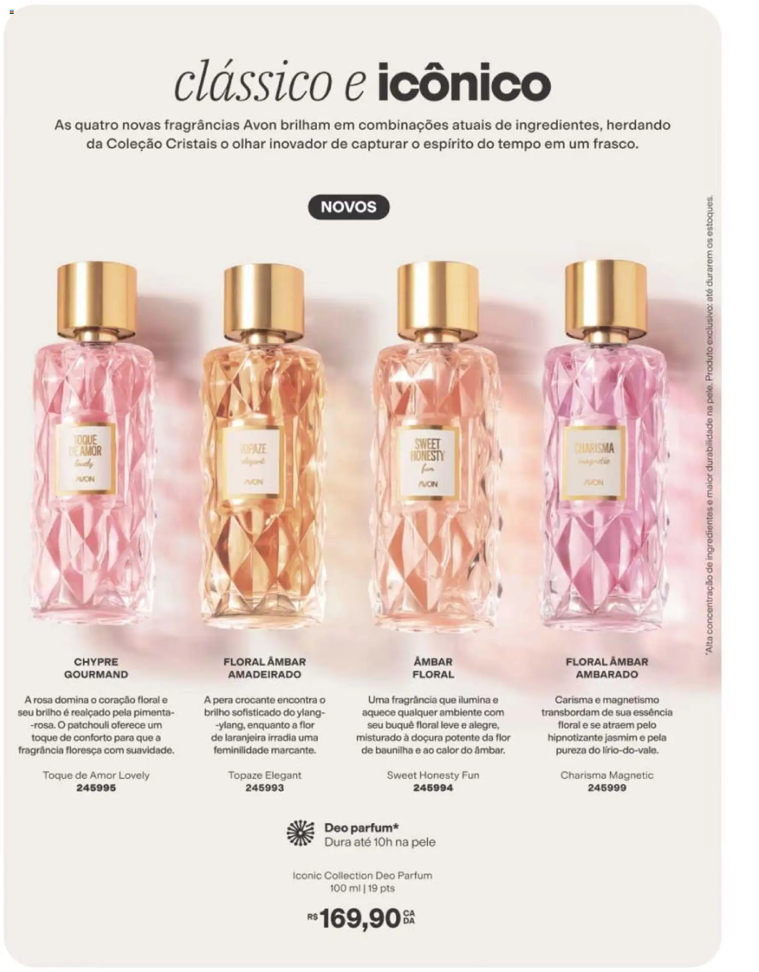 Avon Folheto - válido de 10/08/2026 | Página: 160 | Produtos: Pera, Fragrância, Pimenta, Baunilha