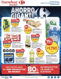Vista previa Carrefour Market catálogo válido desde el 09/09/2026