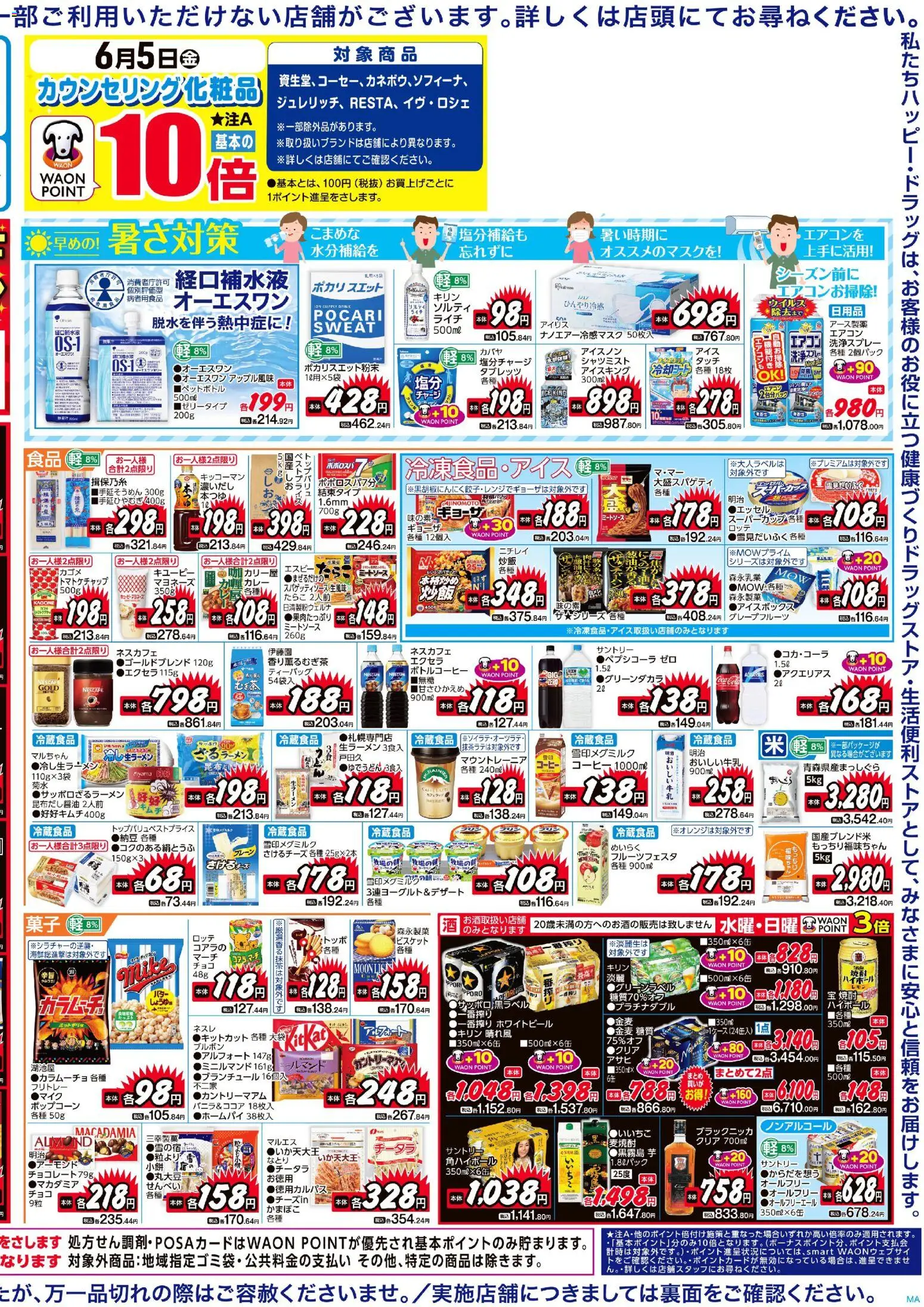 {H1} | ページ: 2 | 製品: コーヒー, グレープフルーツ, マヨネーズ, エアコン