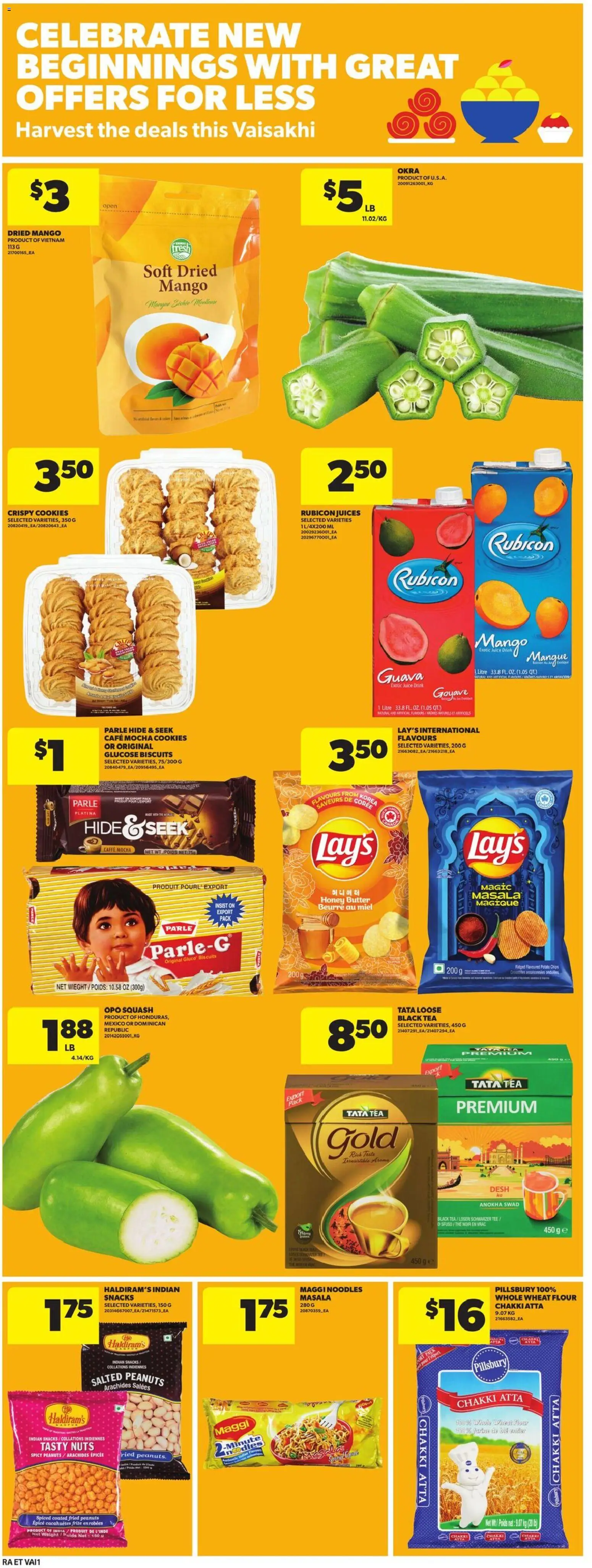 Atlantic Superstore flyer valid from 09.04.2026 | Page: 19 | Products: Noodles, Nuts, Cookies, Butter