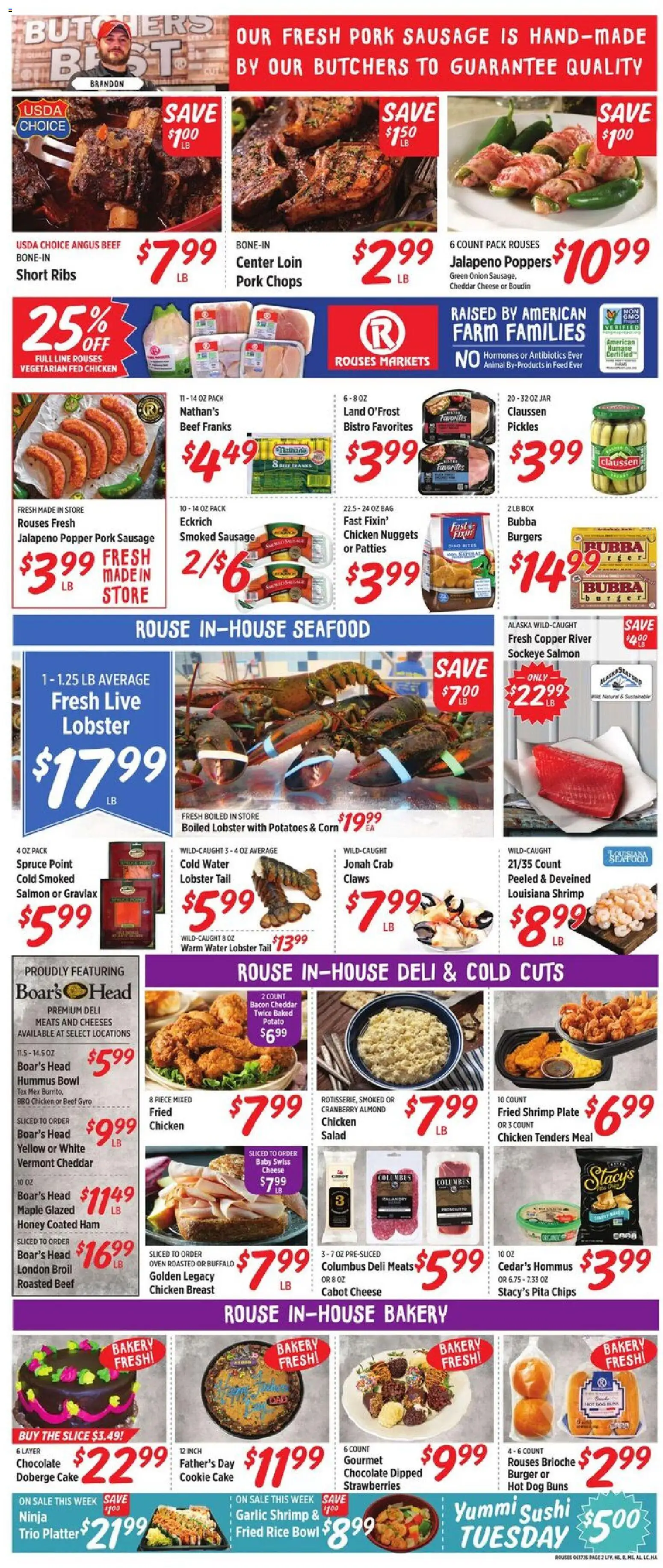 Rouses Weekly Ad - valid from 17.06.2026 | Page: 5 | Products: Box, Rice, Bag, Oven