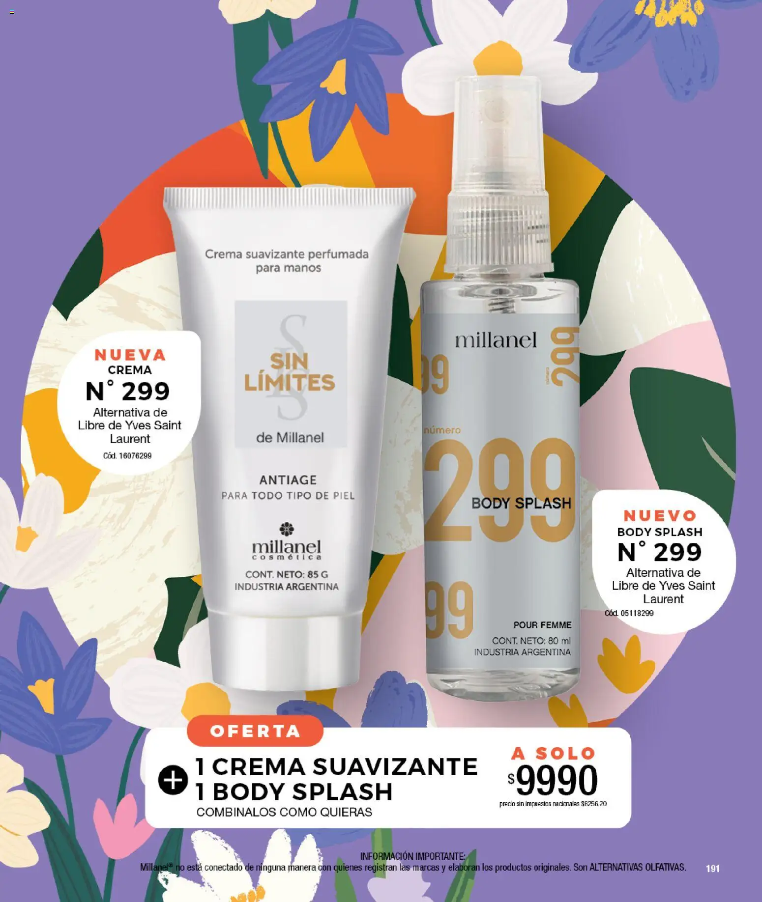 Millanel catálogo │ válido desde el 14/09/2026 | Página: 215 | Productos: Body, Suavizante, Crema