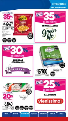 Vista previa La Anonima catálogo válido desde el 30/07/2026 | Página: 12 | Productos: Peso, Queso