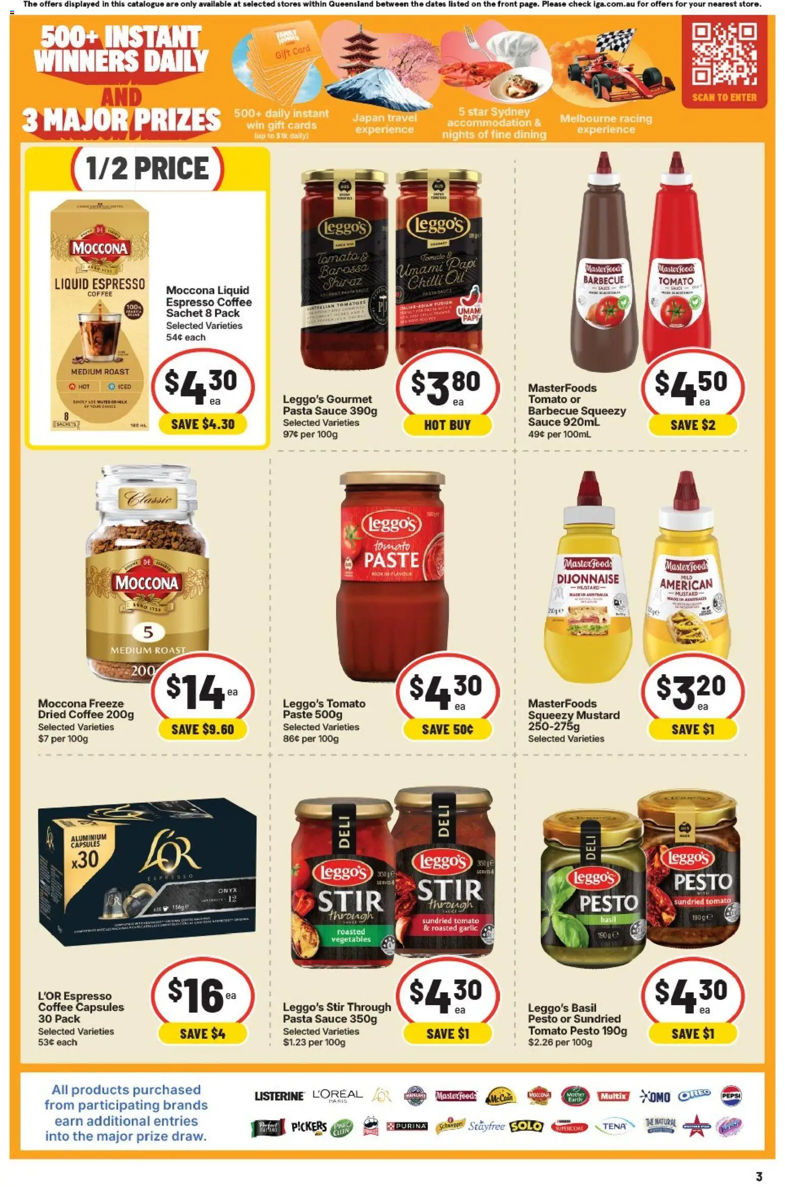 IGA catalogue - valid from 08/07/2026 | Page: 3 | Products: Pepsi, Vegetables, Garlic, Chilli