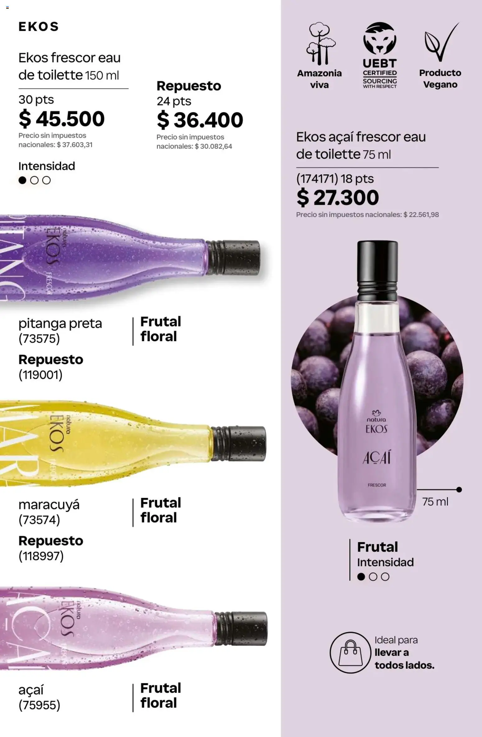 Catálogo Natura Ciclo 7 │ válido desde el 06.05.2026 | Página: 89 | Productos: Eau de toilette