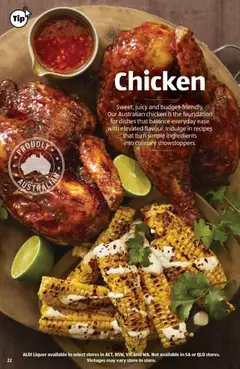 Preview of Aldi catalogue A cut above - valid from 28/05/2026 | Page: 22 | Products: Chicken, Foundation