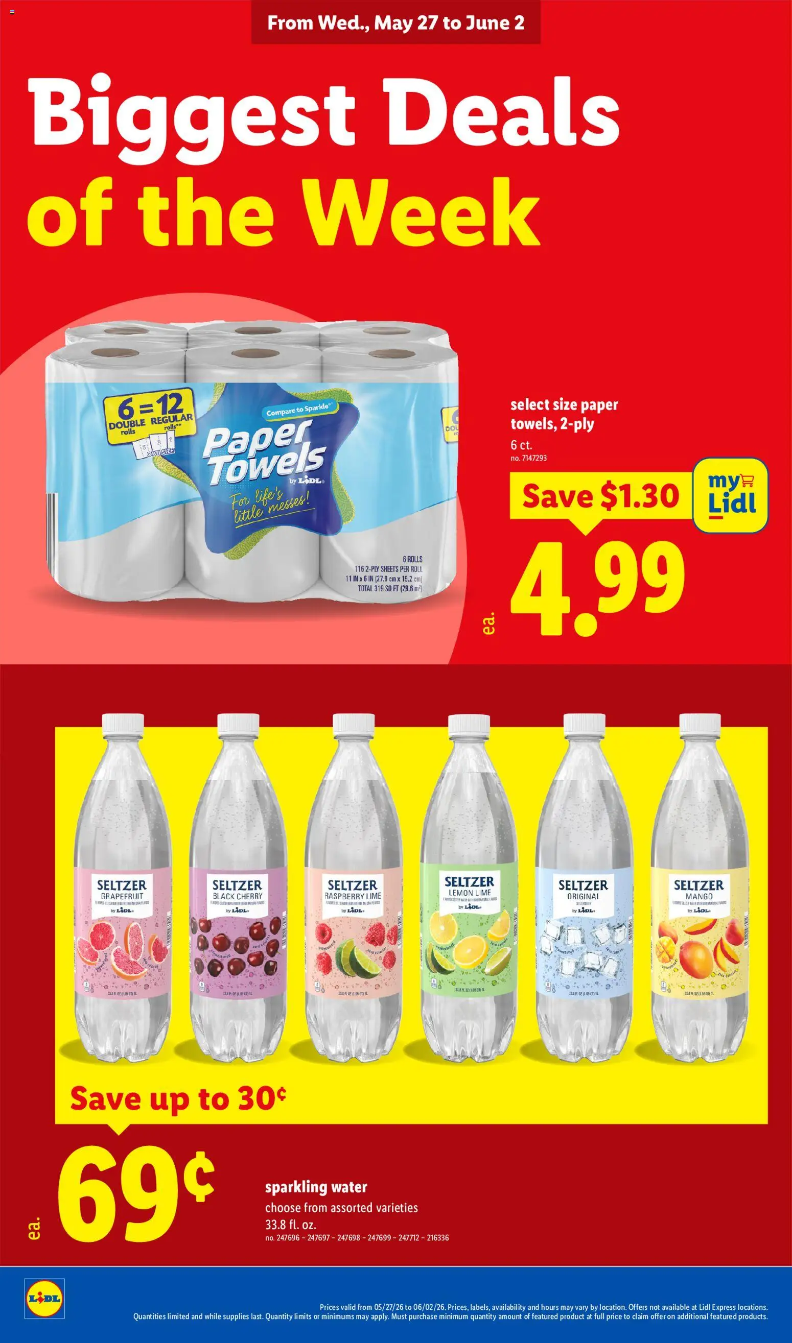Lidl Weekly Ad - valid from 27.05.2026 | Page: 20 | Products: Water, Lemon, Mango, Lime