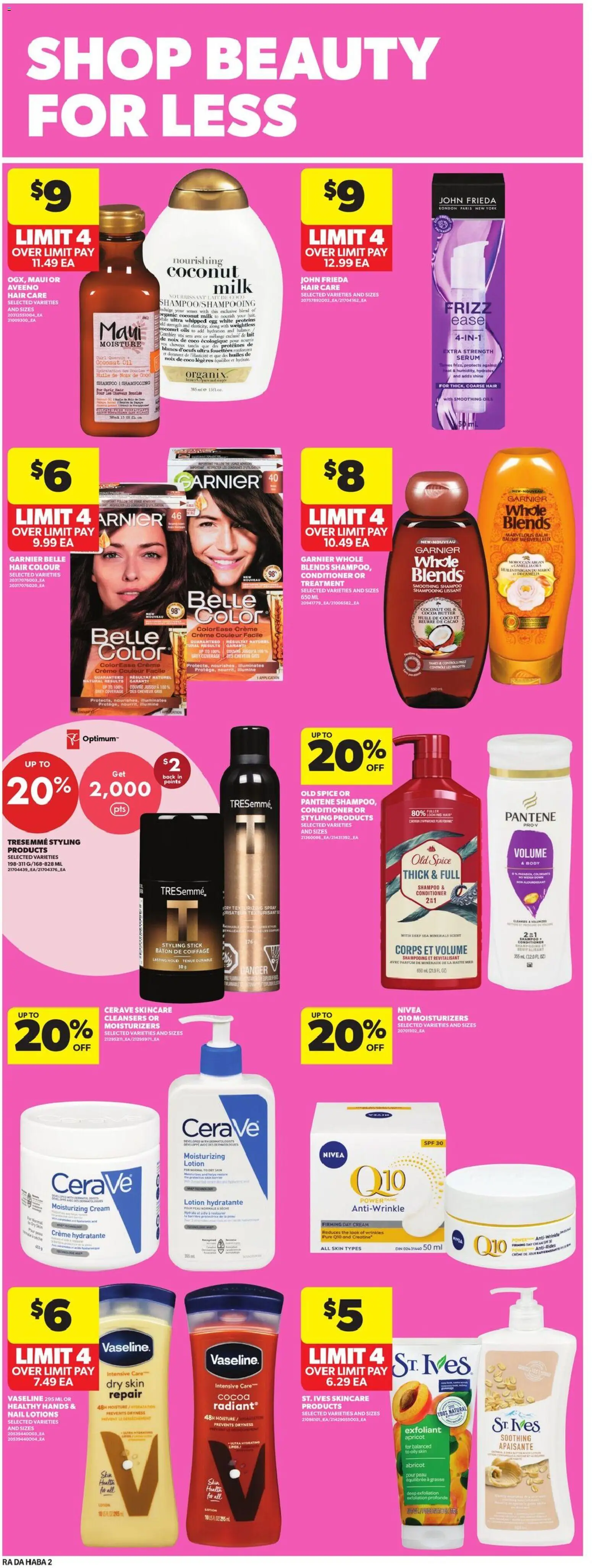 Atlantic Superstore flyer valid from 21.05.2026 | Page: 26 | Products: Shampoo, Conditioner, Milk, Oil