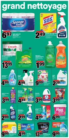 Preview of Super C weekly flyer / circulaire from shop Super C valid from Jun 25, 2026 | Page: 9 | Products: Freezer, Sponge, Soap, Fabric softener