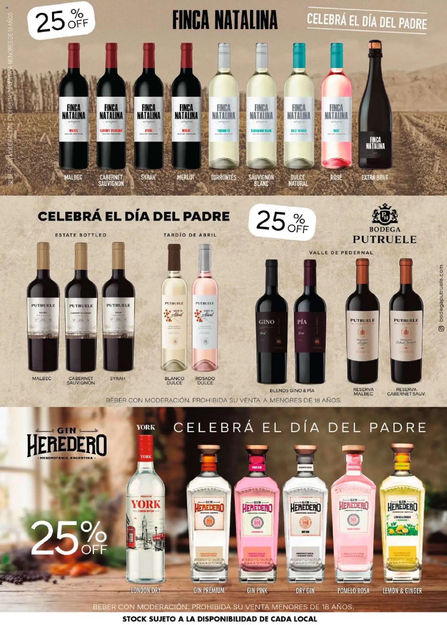 Disco - Dia Del Padre │ válido desde el 12.06.2026 | Página: 4 | Productos: Gin, Pomelo