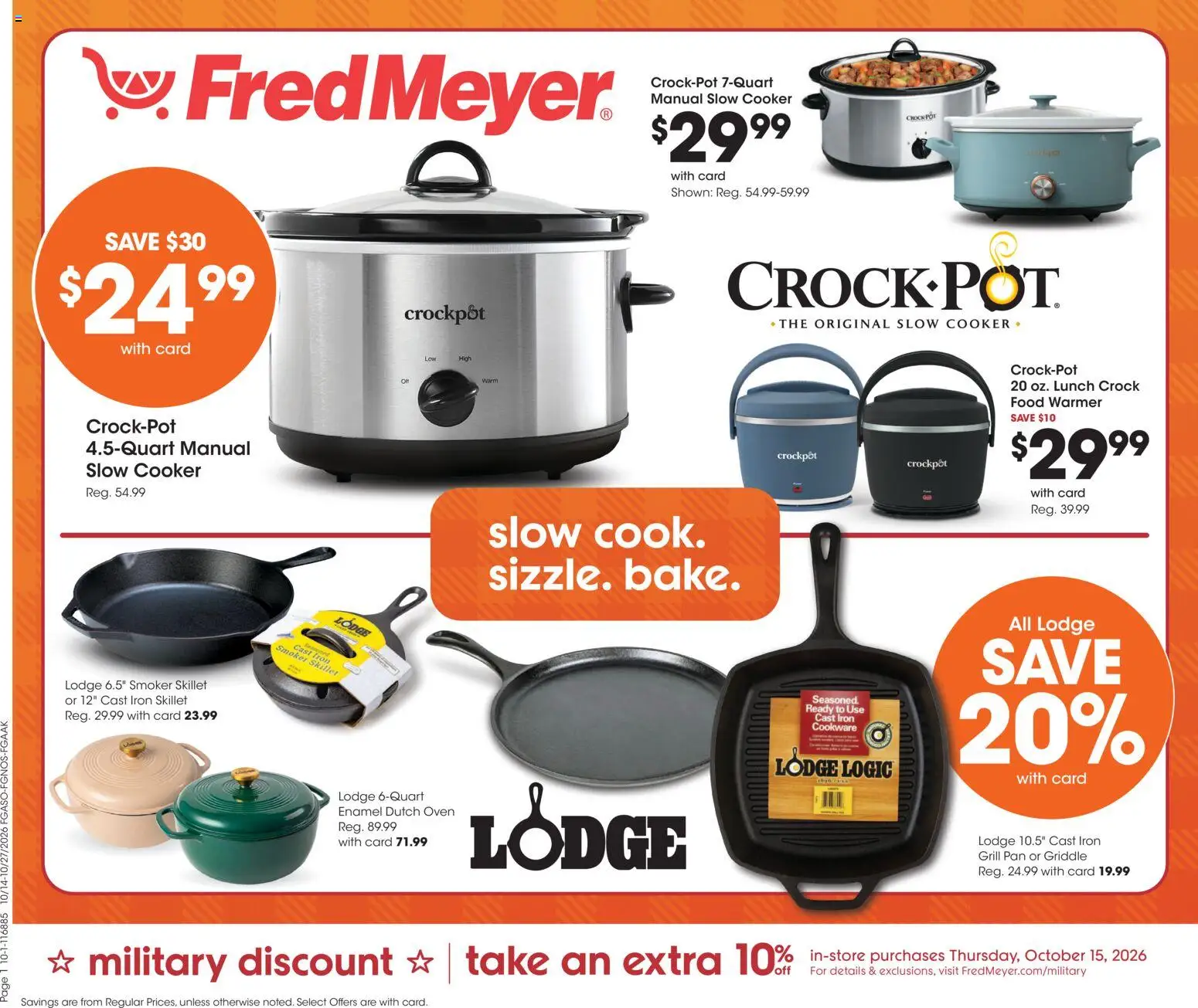 Fred Meyer Home & Apparel - valid from 10/14/2026 | Page: 1