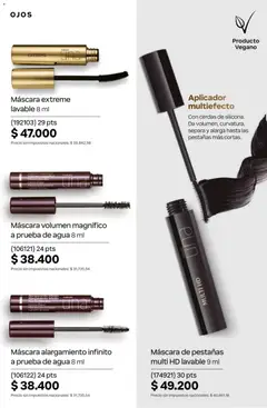Vista previa Catálogo Natura Ciclo 13 válido desde el 02/09/2026 | Página: 159 | Productos: Máscara, Mascara de pestañas, Agua