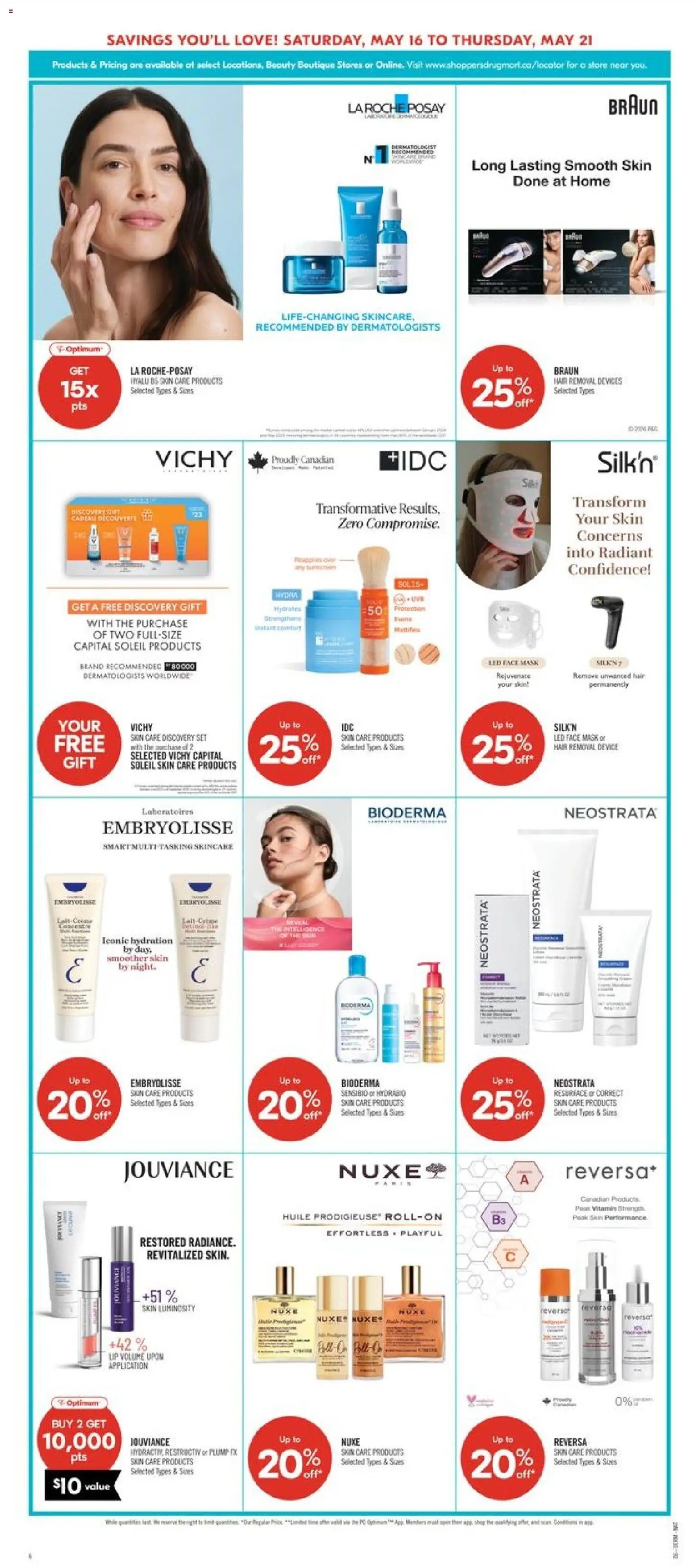 Shoppers flyer valid from 15.05.2026 | Page: 13 | Products: Mask, Face mask