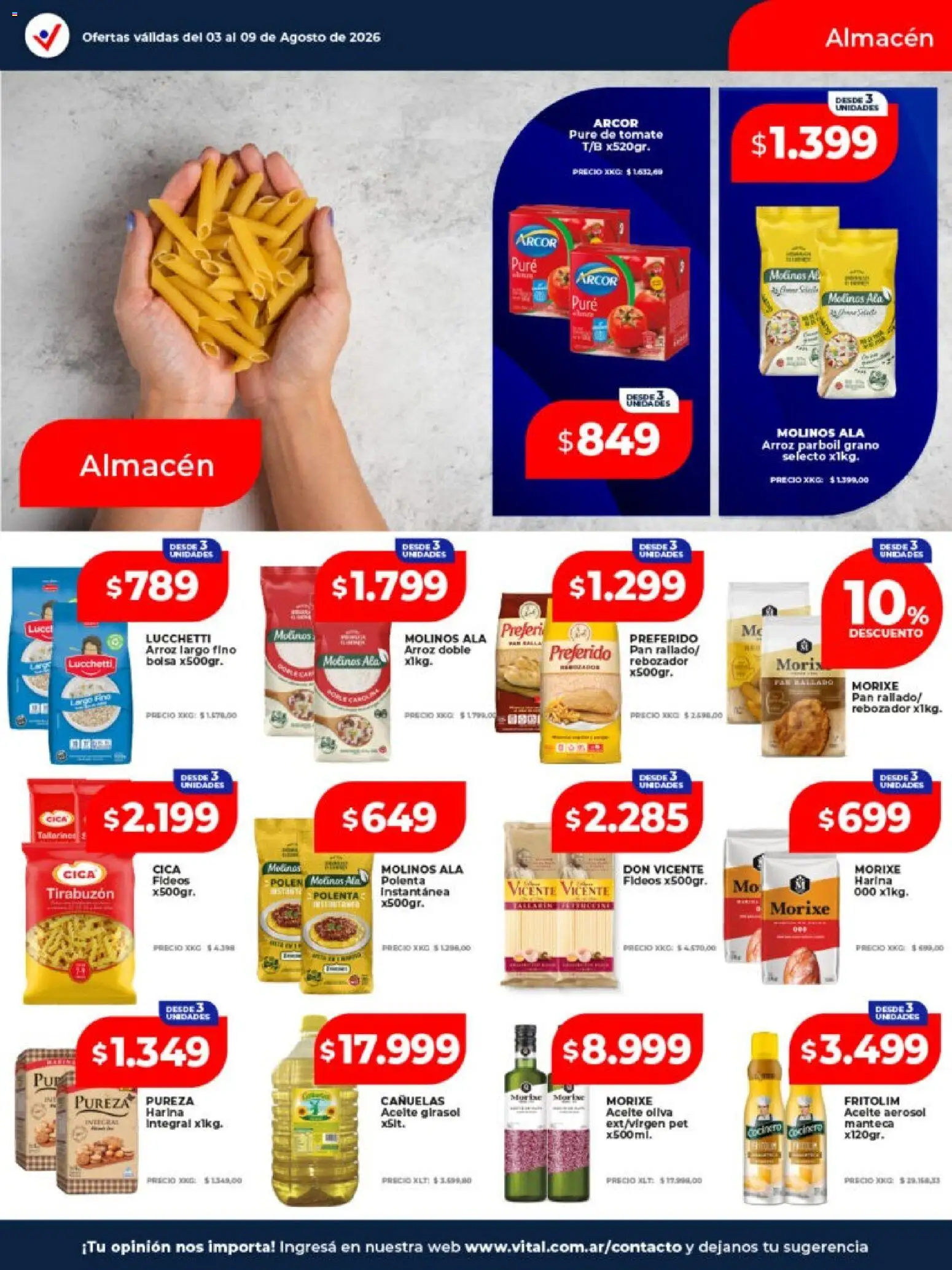 Vital - Ofertas │ válido desde el 03/08/2026 | Página: 15