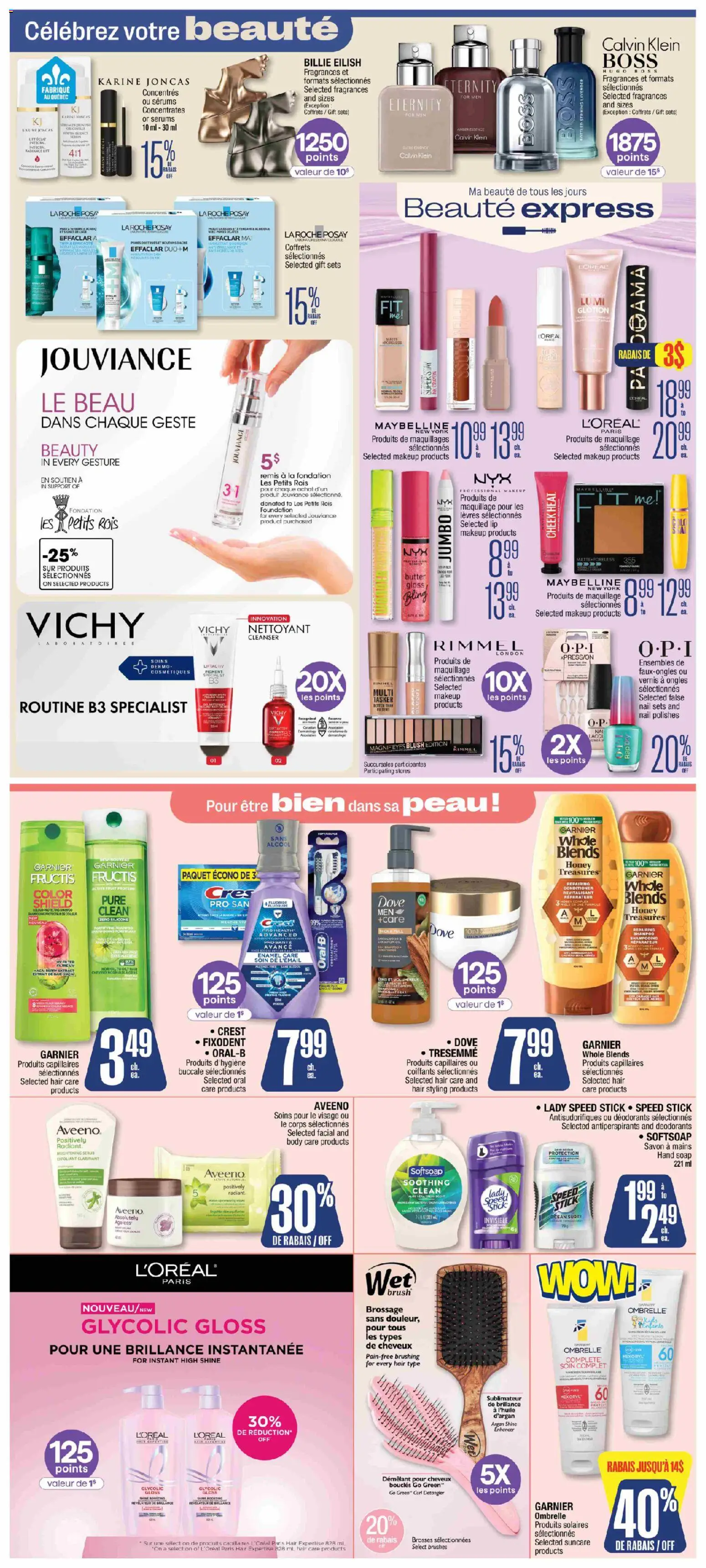 Jean Coutu flyer valid from Sep 10, 2026 | Page: 5 | Products: Fruit, Alcohol, Soap, Oil