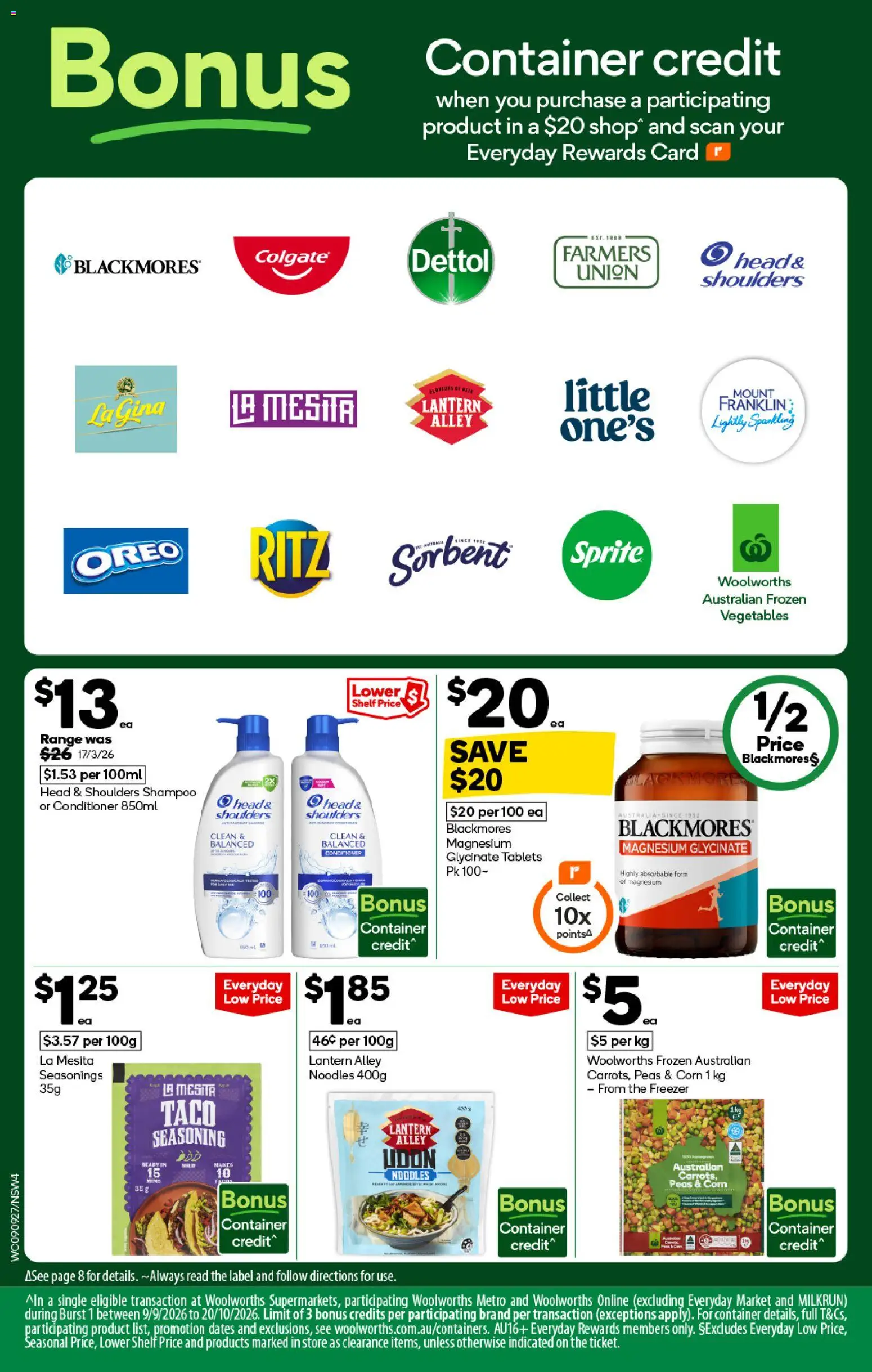 Woolworths catalogue - valid from 09/09/2026 | Page: 4