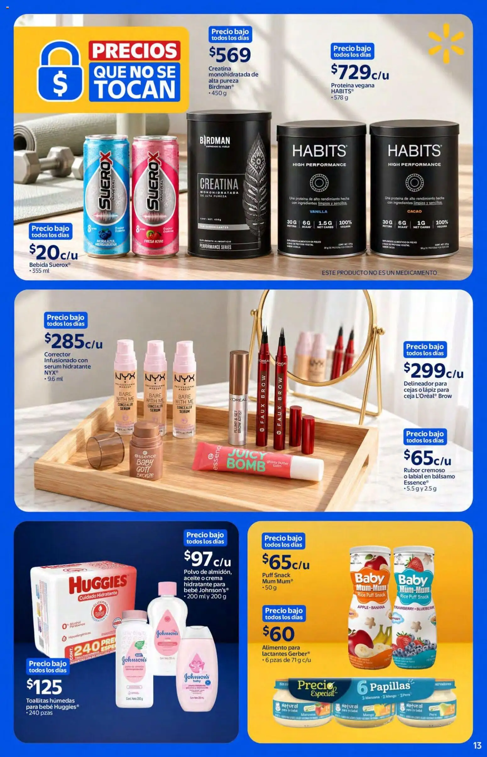 Nuevas ofertas de Walmart Express válidas en toda la República Mexicana desde el 21/10/2026. ¡Encuentra las mejores ofertas en Walmart Express folleto Precios que no se tocan! | Página: 13