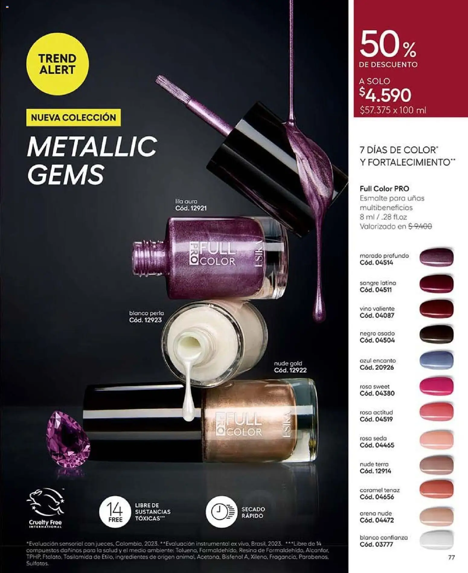 Catálogo Ésika Campaña 16 │ válido desde el 28.09.2026 | Página: 81 | Productos: Vino, Ingredientes