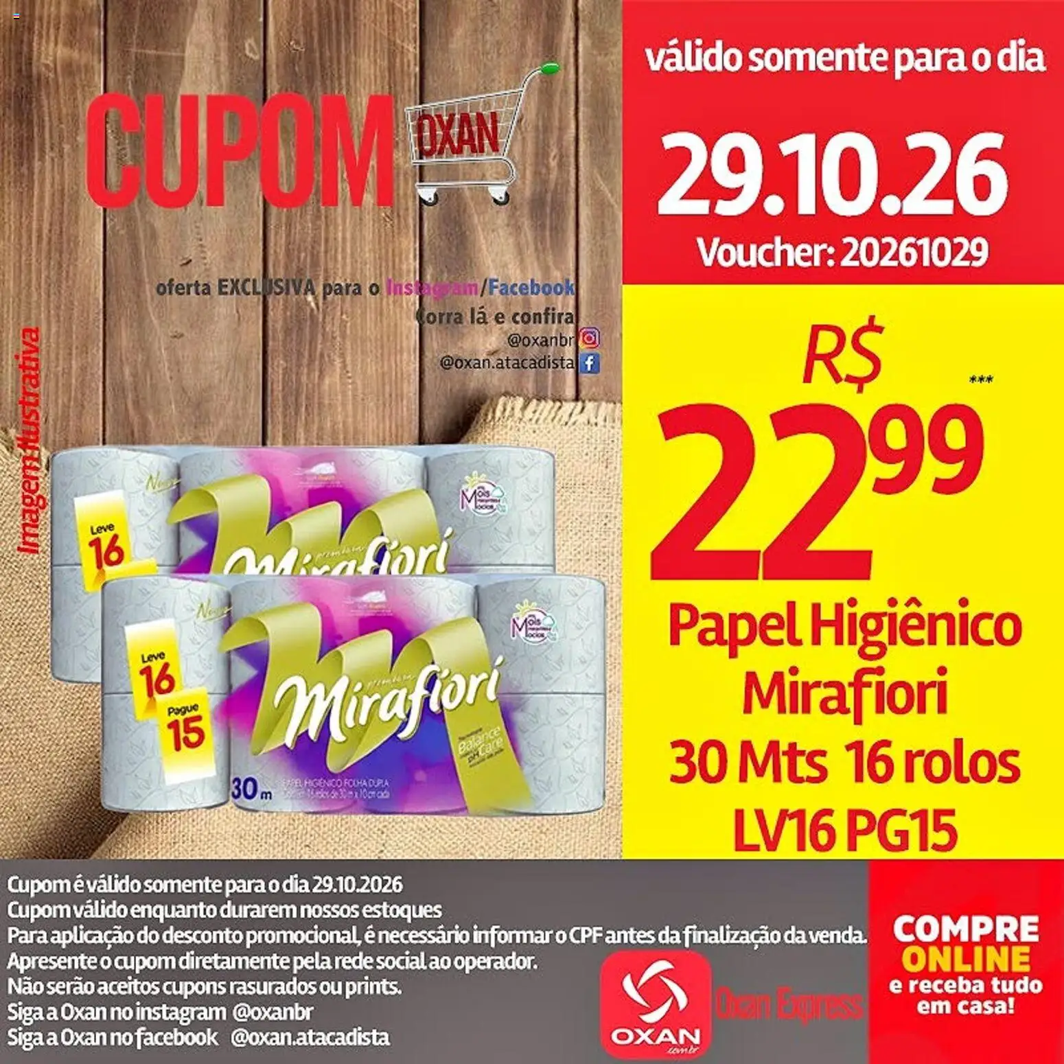 Oxan Atacadista Folheto - válido de 29/10/2026 | Página: 12