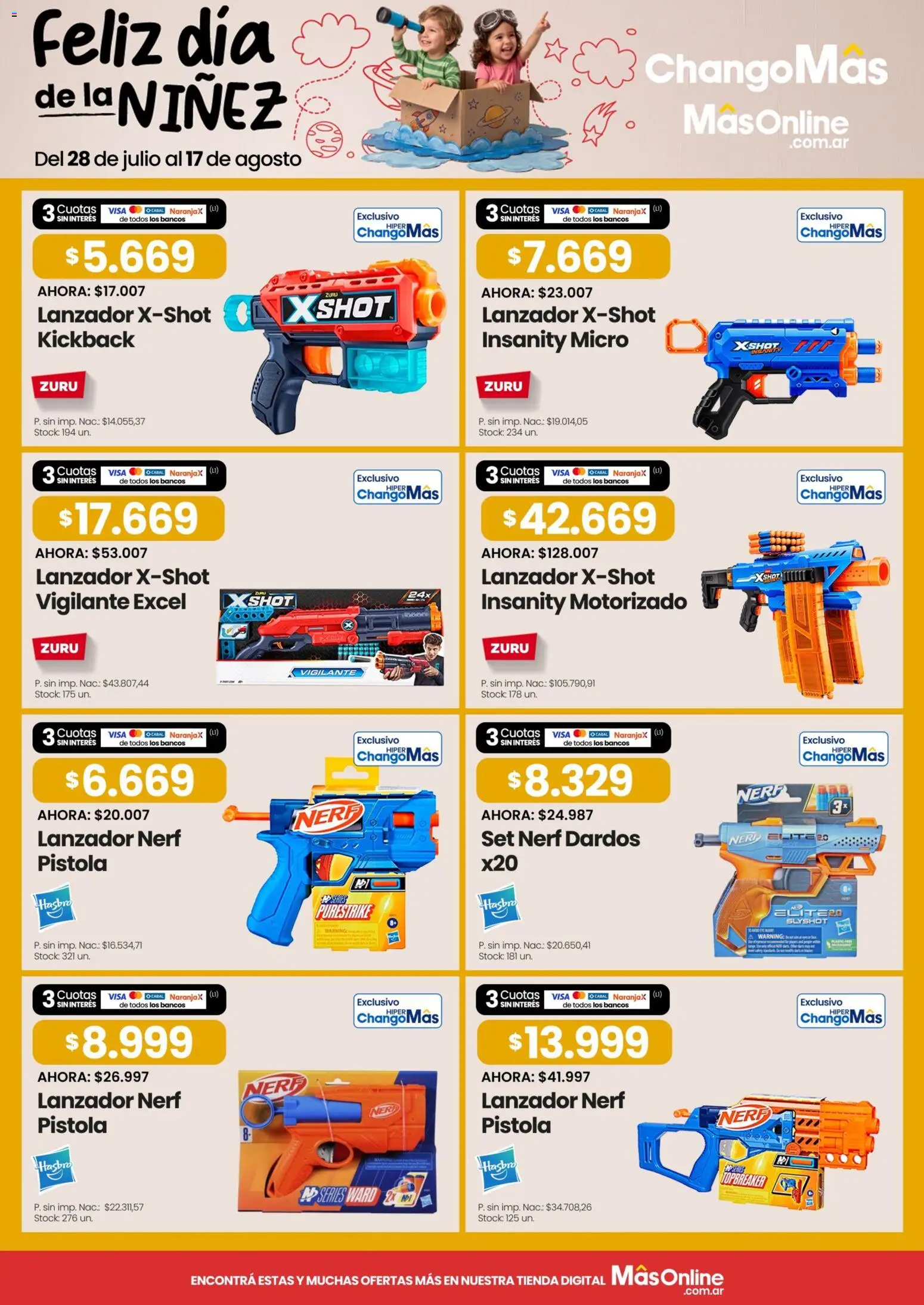 Changomas Feliz dia de la Niňez │ válido desde el 28/07/2026 | Página: 7 | Productos: Jean