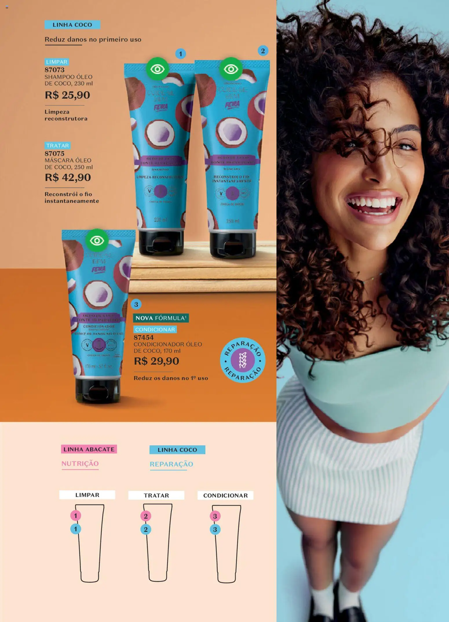 O Boticário Folheto - válido de 13.04.2026 | Página: 190 | Produtos: Coco, Shampoo, Condicionador, Óleo