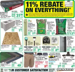 Preview of Menards weekly ads valid from 07/16/2026
