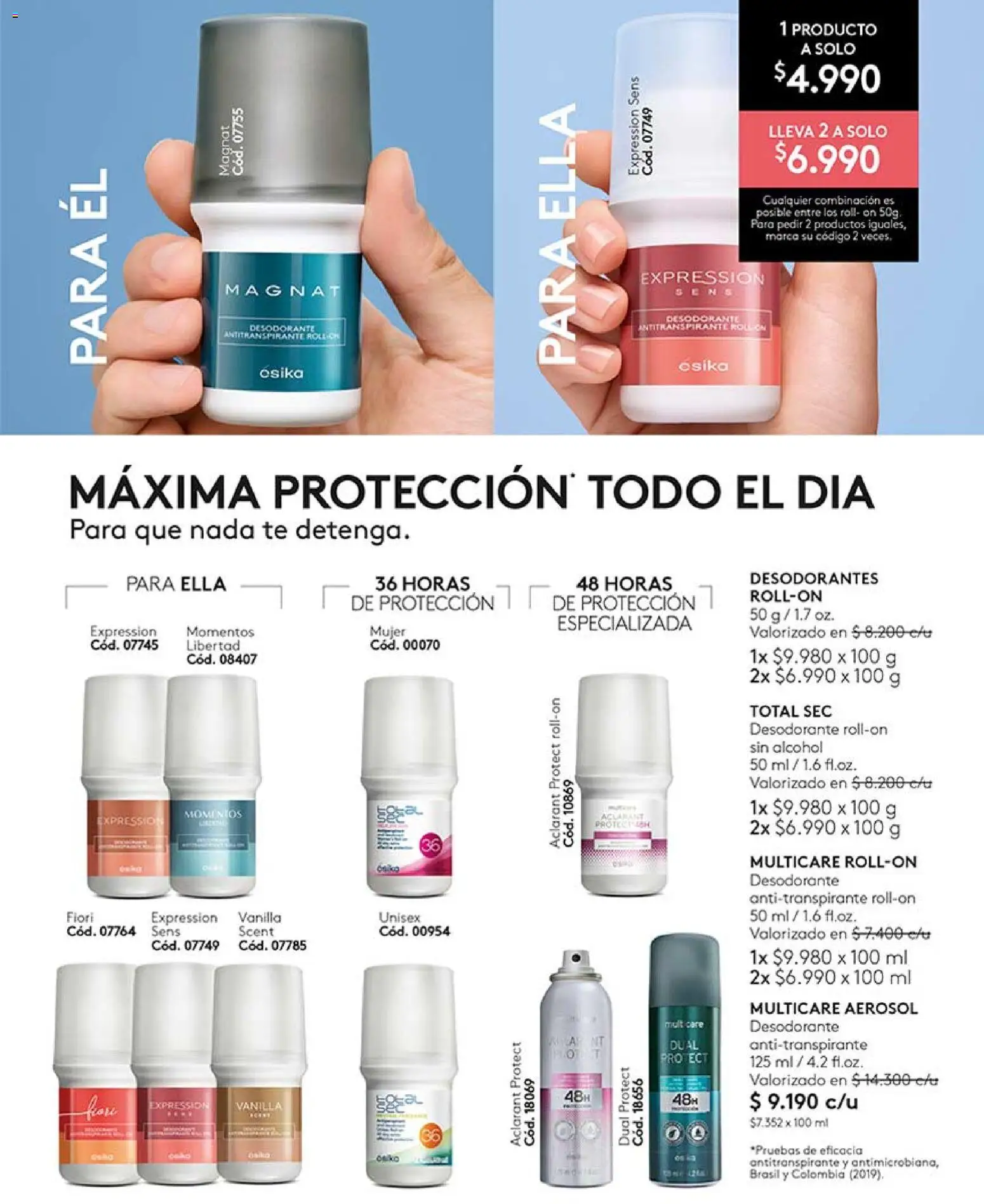 Catálogo Ésika Campaña 9 │ válido desde el 17.05.2026 | Página: 145 | Productos: Desodorante, Antitranspirante, Té
