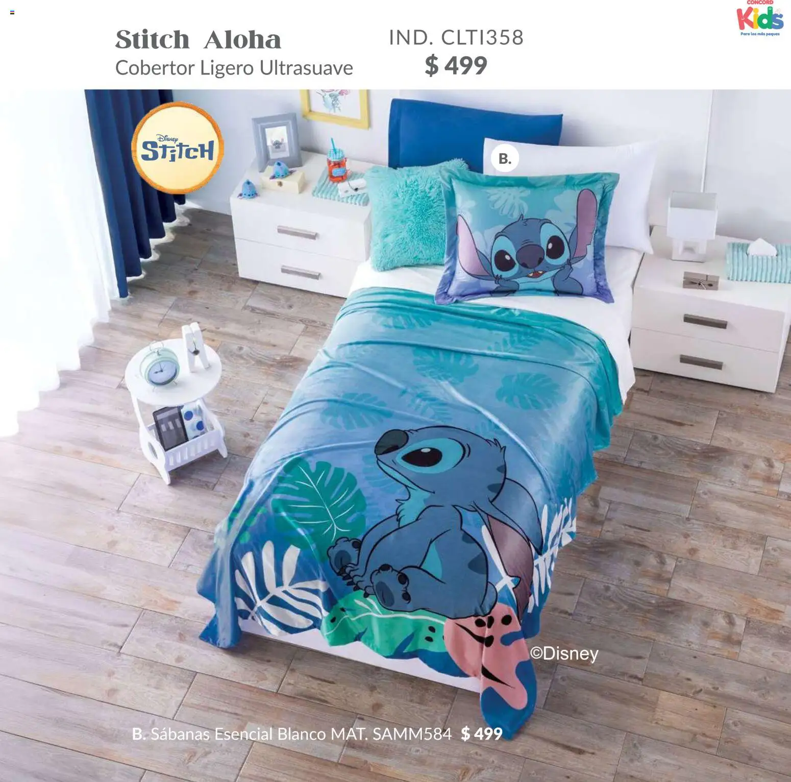 Nuevas ofertas de Colchas Concord válidas en toda la República Mexicana desde el 01/02/2026. ¡Encuentra las mejores ofertas en Colchas Concord catálogo Kids! | Página: 77 | Productos: Cobertor, Sabanas