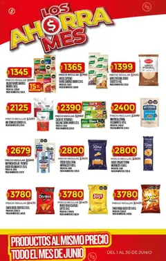 Vista previa Supermercado DIA Ofertas válido desde el 01.06.2026 | Página: 2 | Productos: Queso, Arroz, Fideos, Papas fritas