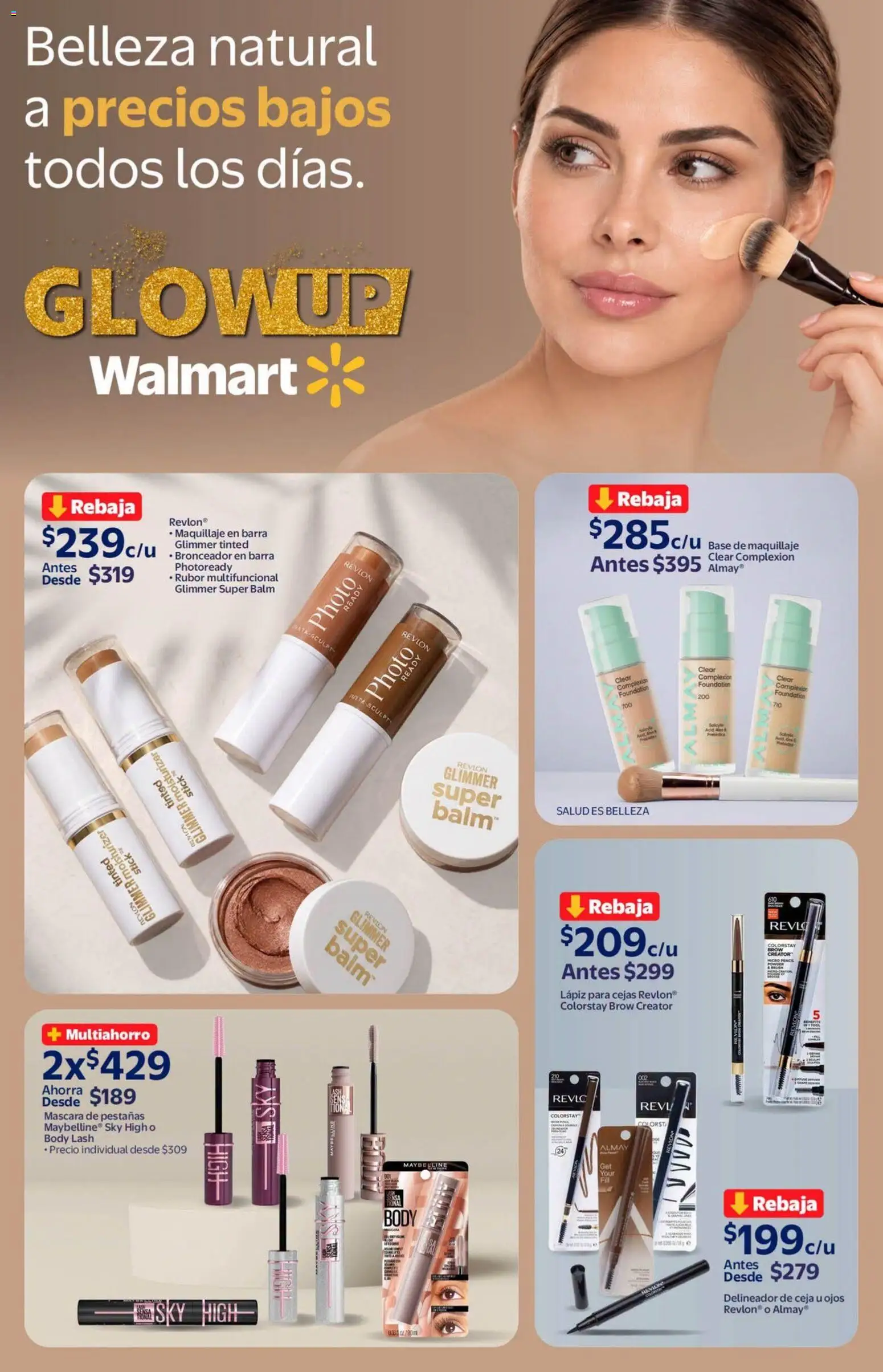 Nuevas ofertas de Walmart válidas en toda la República Mexicana desde el 18/09/2026. ¡Encuentra las mejores ofertas en Walmart folleto Tu rutina K-Beauty a precios bajos.! | Página: 9 | Productos: Máscara, Body, Rubor, Delineador