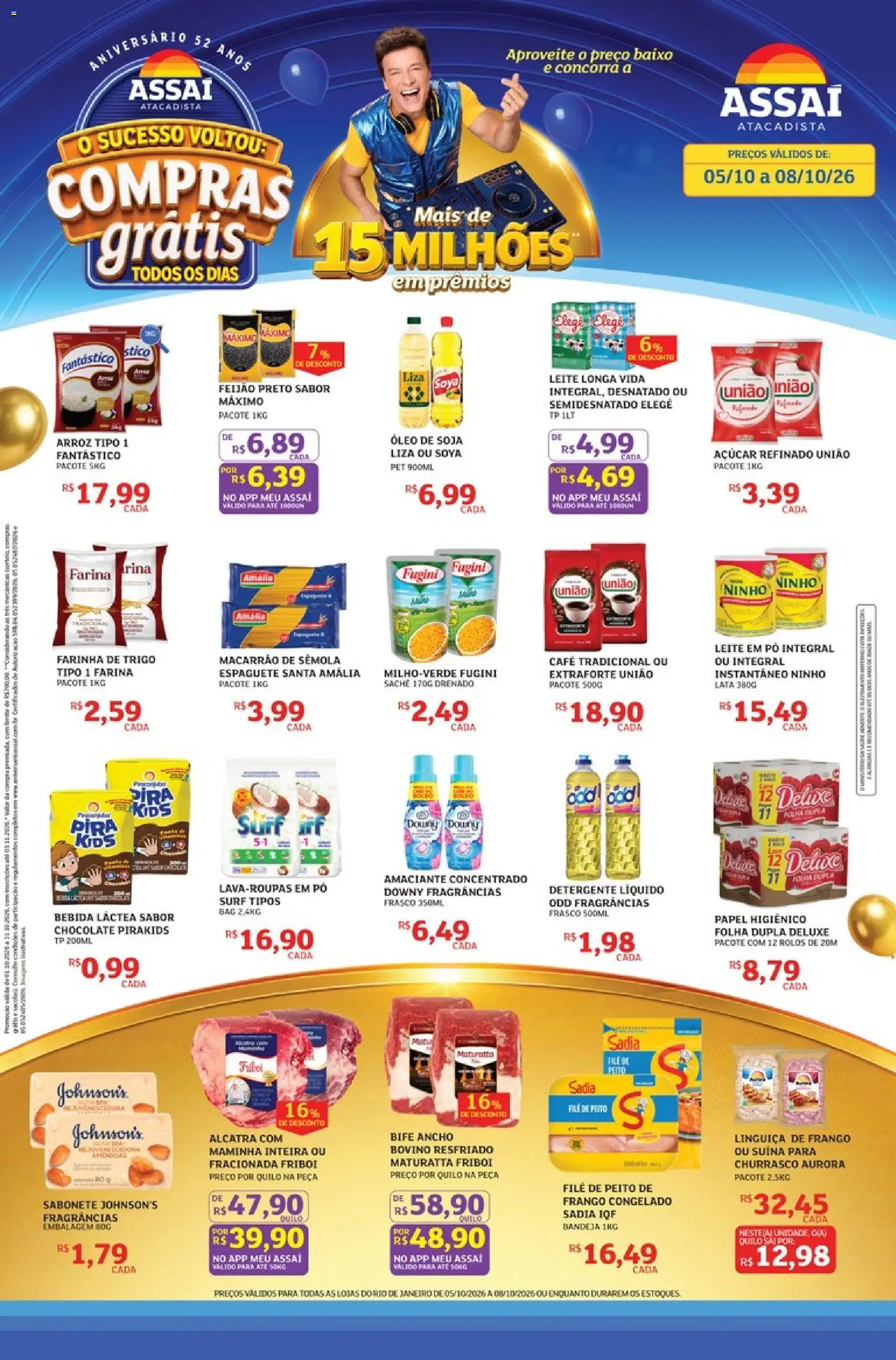 Assaí Atacadista Folheto - válido de 05/10/2026 | Página: 1
