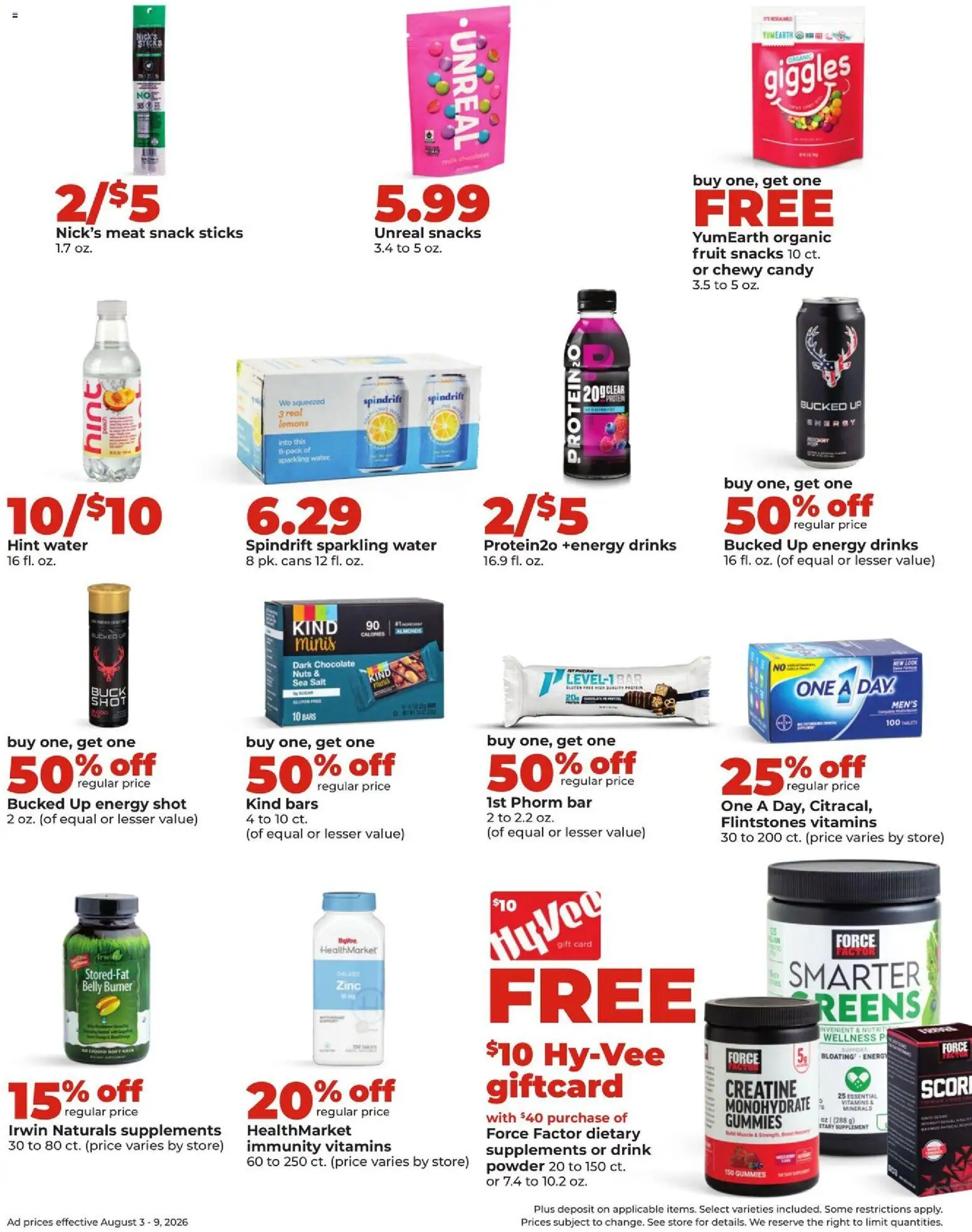 HyVee Weekly Ad - valid from 08/03/2026 | Page: 30