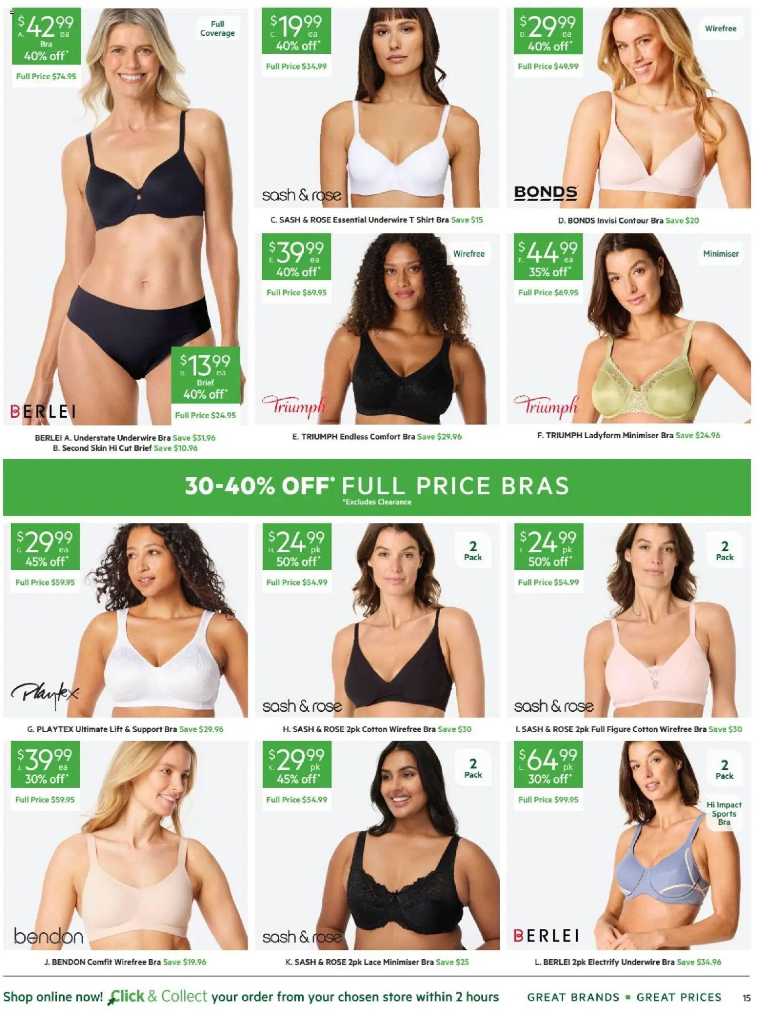 Harris Scarfe catalogue - valid from 22.05.2026 | Page: 15 | Products: Shirt, Bra, T shirt, Contour