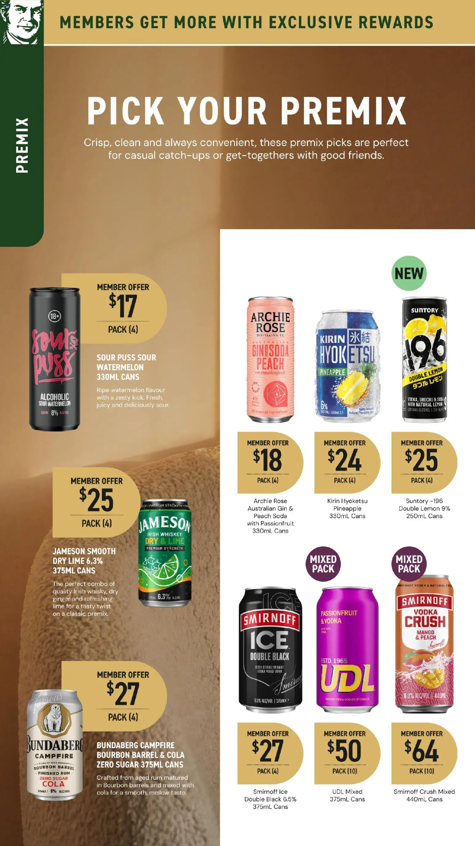Dan Murphy's catalogue - valid from 11.06.2026 | Page: 33 | Products: Pineapple, Bourbon, Sugar, Mango