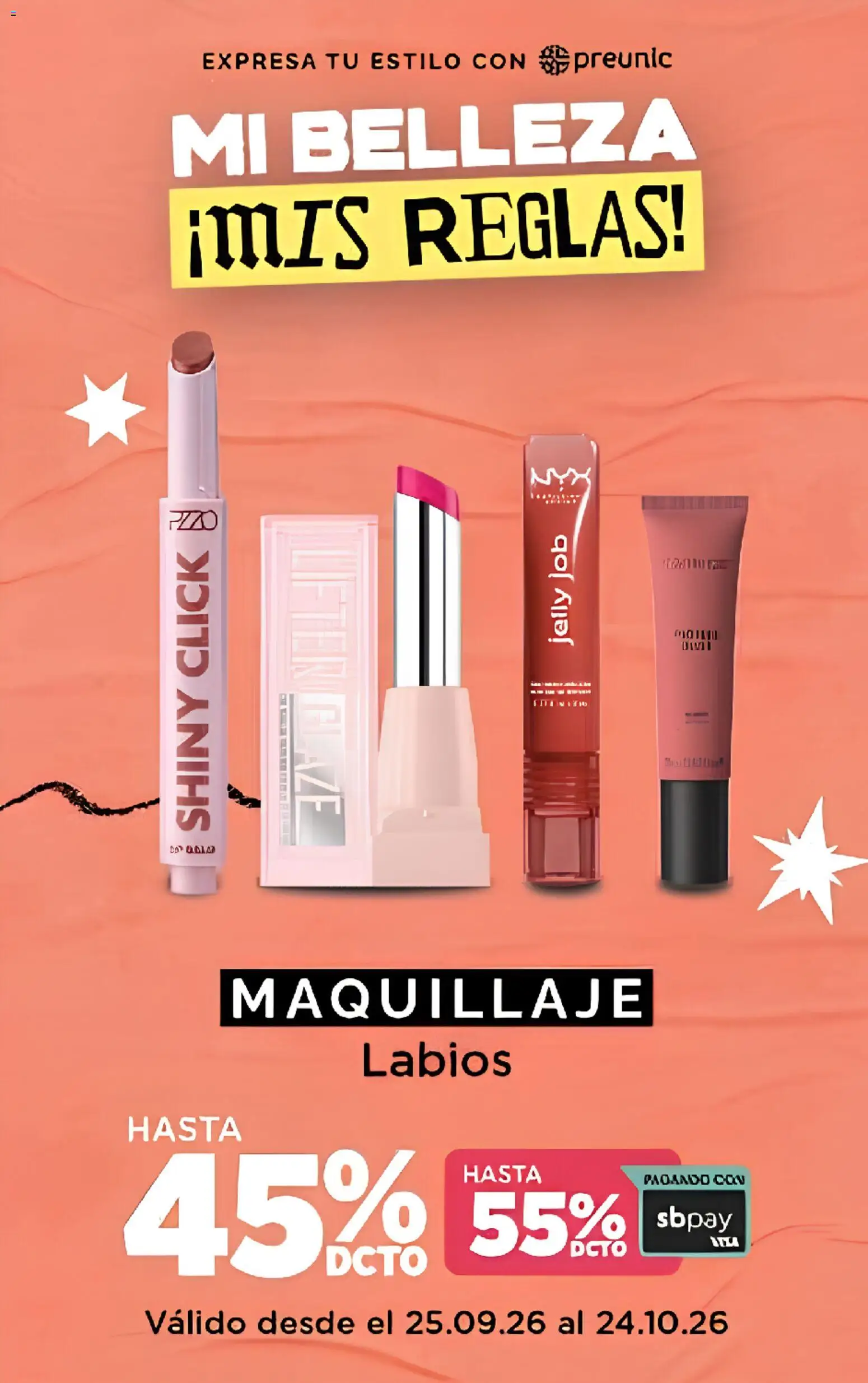 Preunic Ofertas │ válido desde el 27.09.2026 | Página: 4 | Productos: Maquillaje