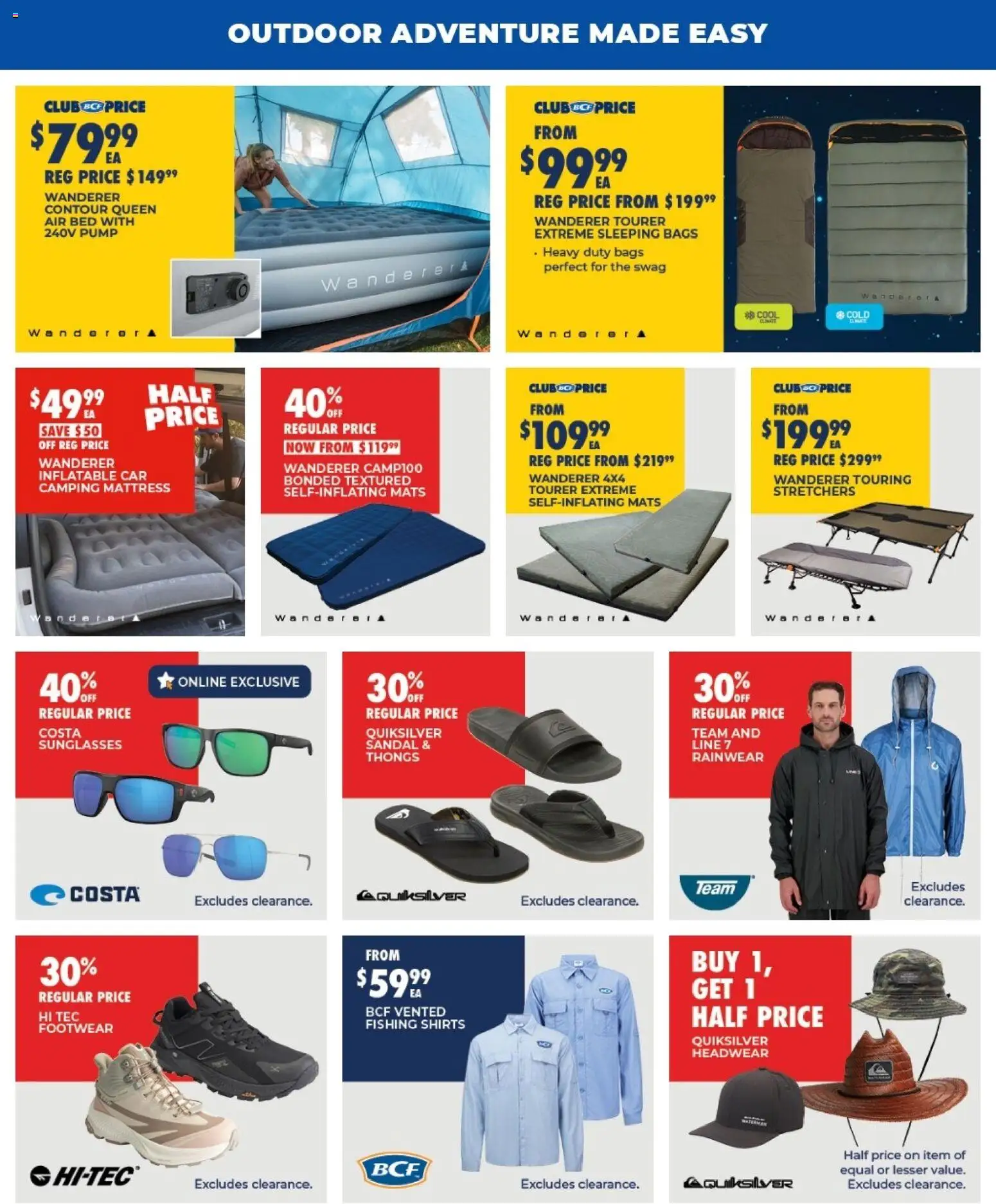BCF catalogue - valid from 21/07/2026 | Page: 9 | Products: Headwear, Sunglasses, Thongs, Contour