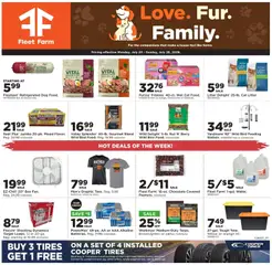 Preview of Mills Fleet Farm weekly ads valid from 07/20/2026