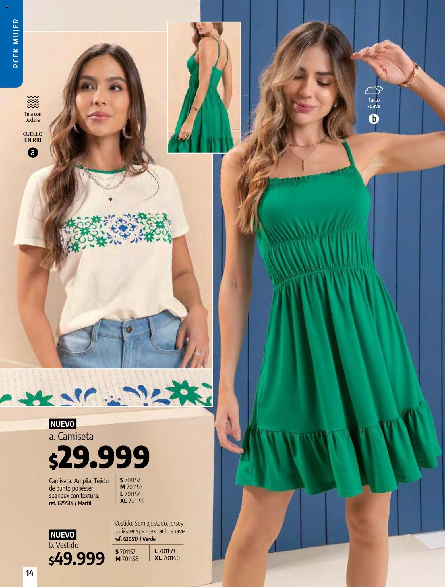 Pacifika revista - valida desde el 01.03.2026 | Página: 16 | Productos: Camiseta, Vestido, Cuello