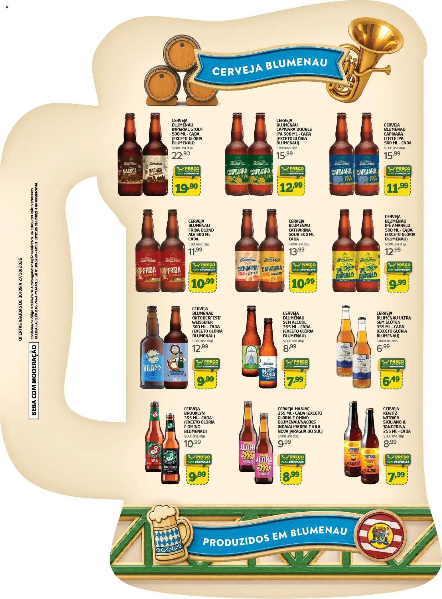 Cooper Folheto - válido de 30/09/2026 | Página: 3 | Produtos: Maracujá, Álcool, Bebidas, Cerveja