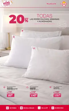 Vista previa de Del Sol y Woolworth catálogo, nuevo folleto de la tienda, válido en México a partir del 05.05.2026 | Página: 20