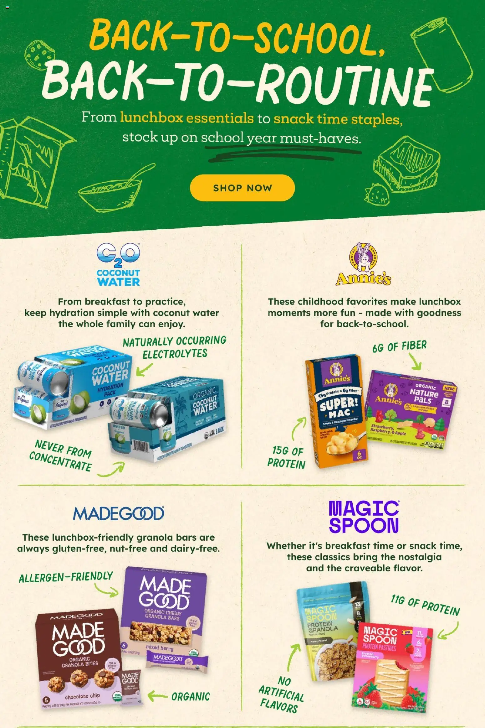 Sprouts Monthly Ad - valid from 07/29/2026 | Page: 4 | Products: Chocolate, Pasta, Water, Chocolate Chip
