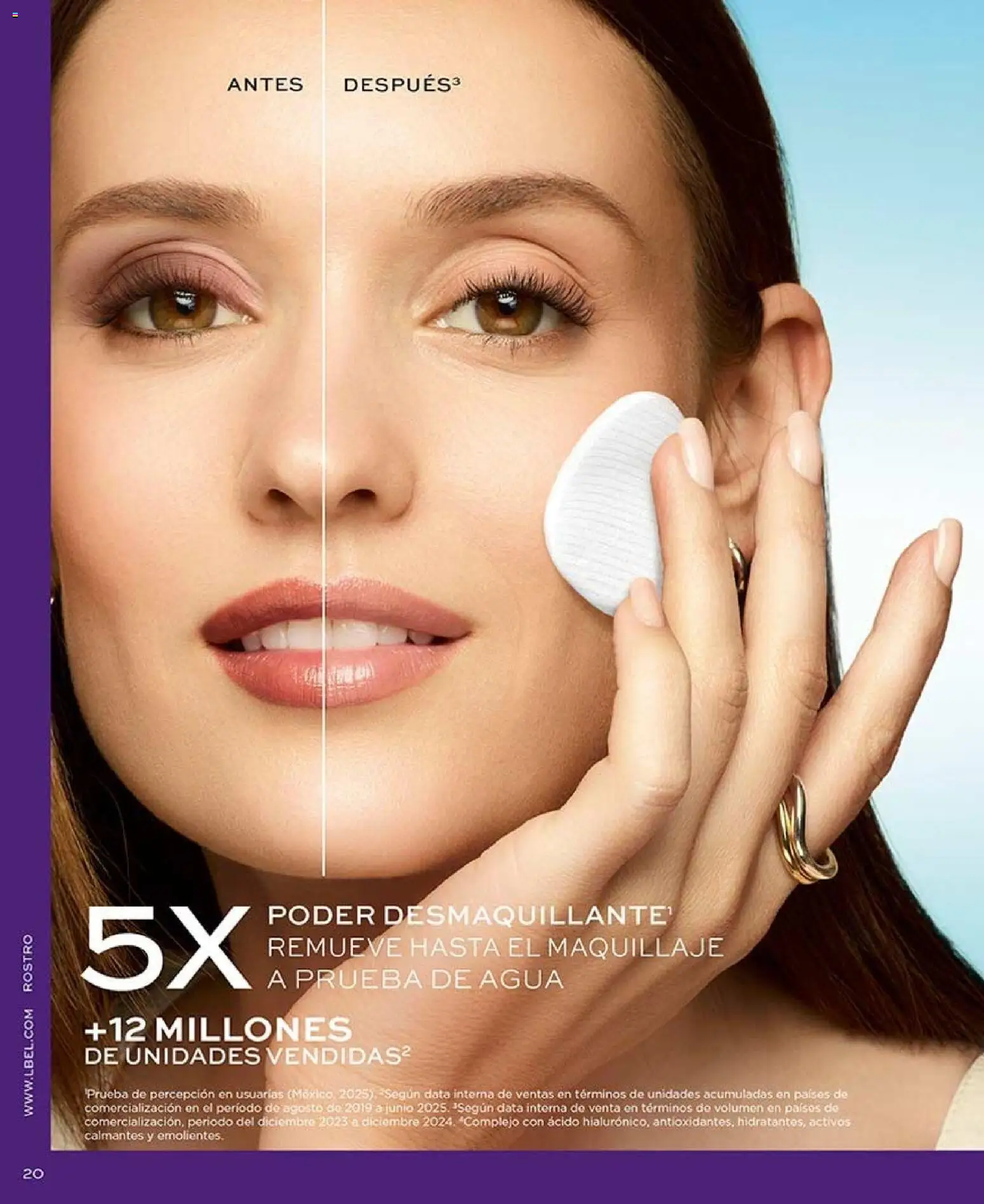 Catálogo L'Bel Campaña 15 │ válido desde el 06.09.2026 | Página: 20 | Productos: Agua, Maquillaje