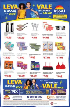 Assaí Atacadista ofertas - RJ - Pré-Visualização do folheto da loja Assaí Atacadista, válido de 21/09/2026