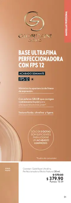 Vista previa de Oriflame campaña 6 2026, nuevo folleto de la tienda, válido en México a partir del 18.04.2026 | Página: 97 | Productos: Agua, Leche, Chocolate, Polvo