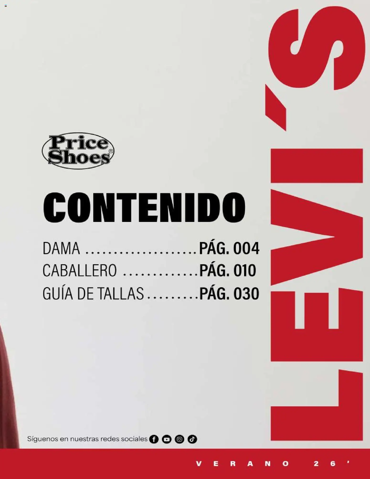 Nuevas ofertas de Price Shoes válidas en toda la República Mexicana desde el 11.06.2026. ¡Encuentra las mejores ofertas en Price Shoes catálogo Live in Levi's! | Página: 3