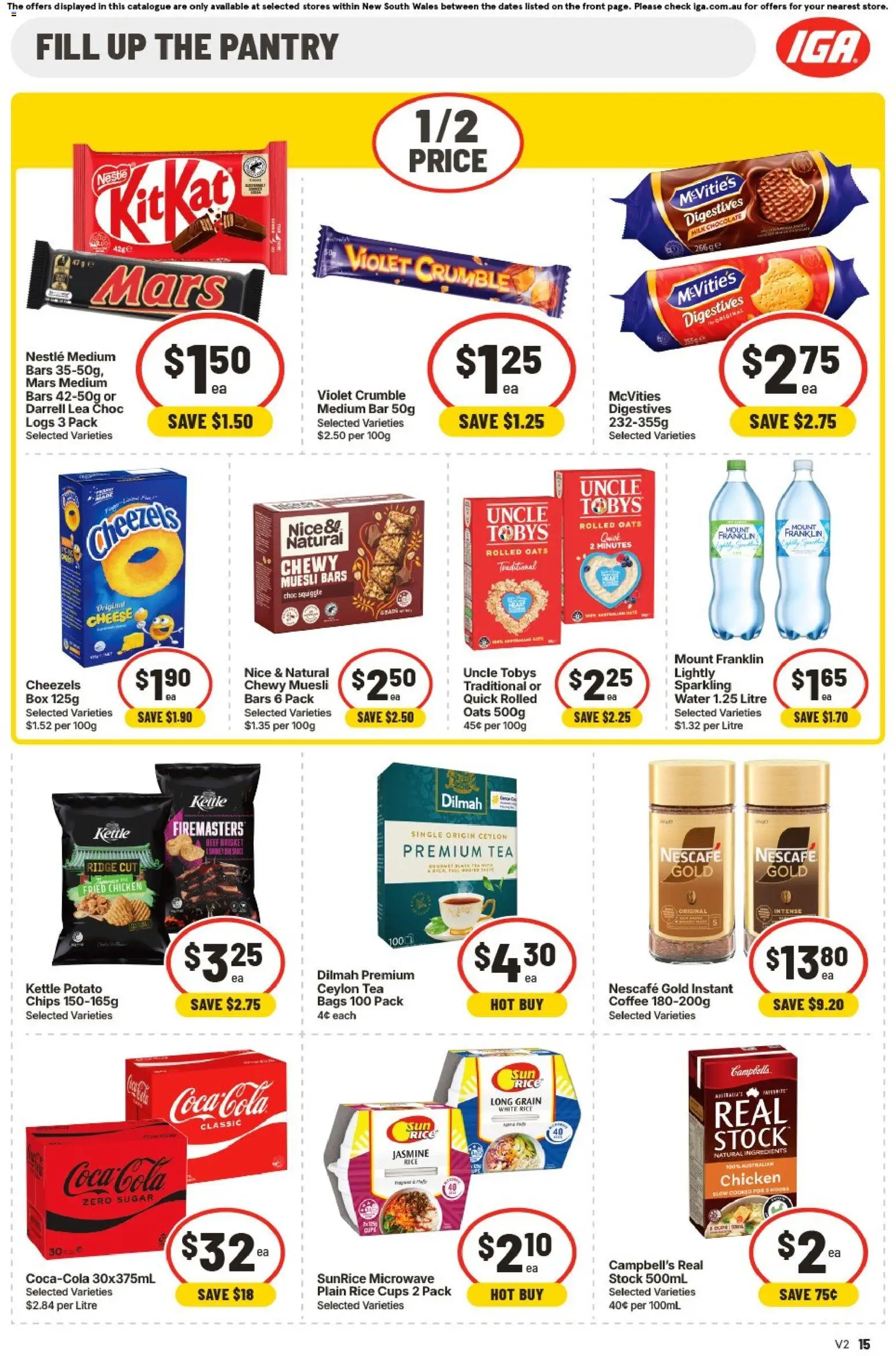 IGA catalogue - valid from 20.05.2026 | Page: 14 | Products: Cups, Cheese, Chocolate, Rice