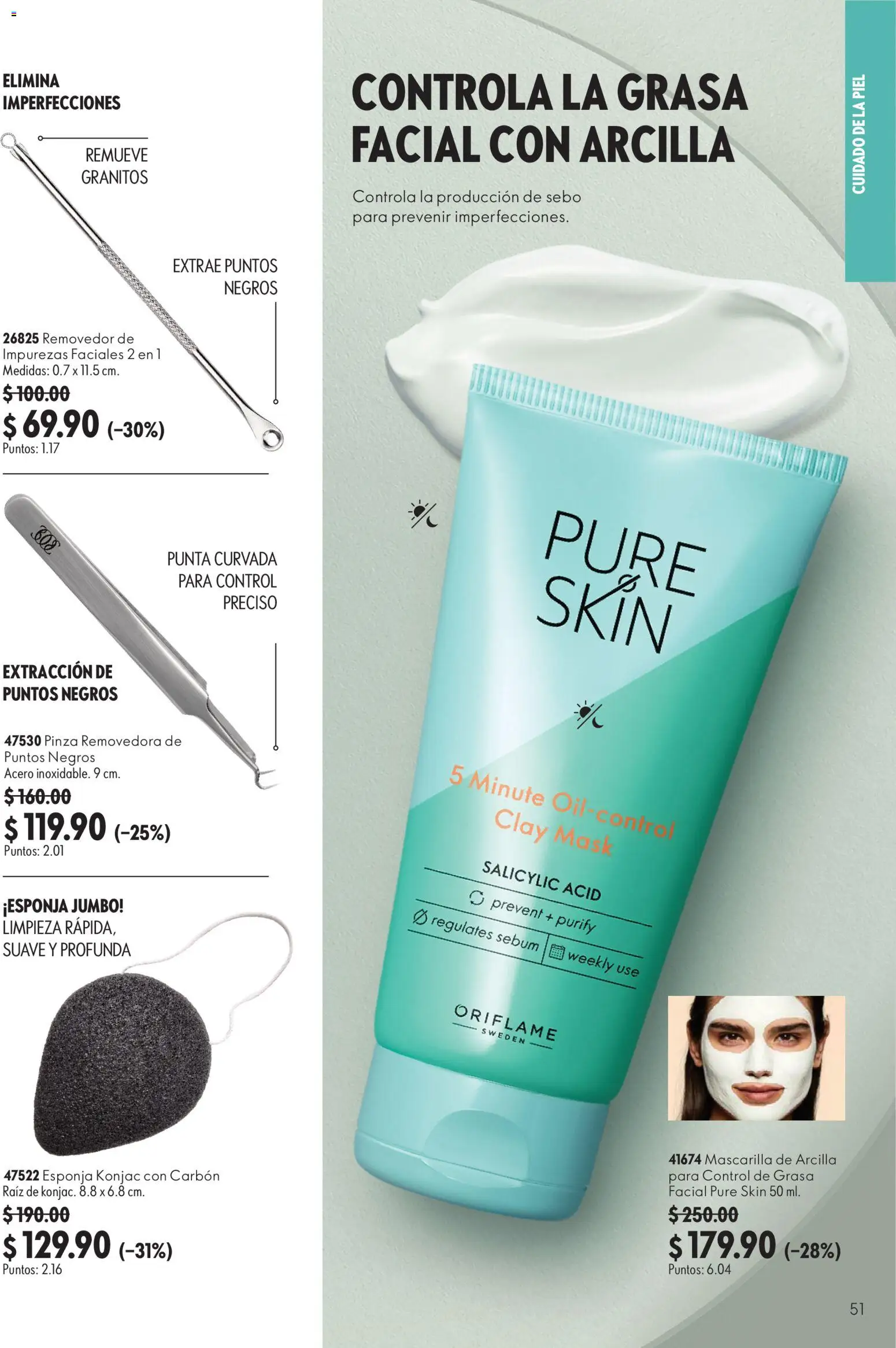 Nuevas ofertas de Oriflame válidas en toda la República Mexicana desde el 03/10/2026. ¡Encuentra las mejores ofertas en Oriflame campaña 14 2026! | Página: 51